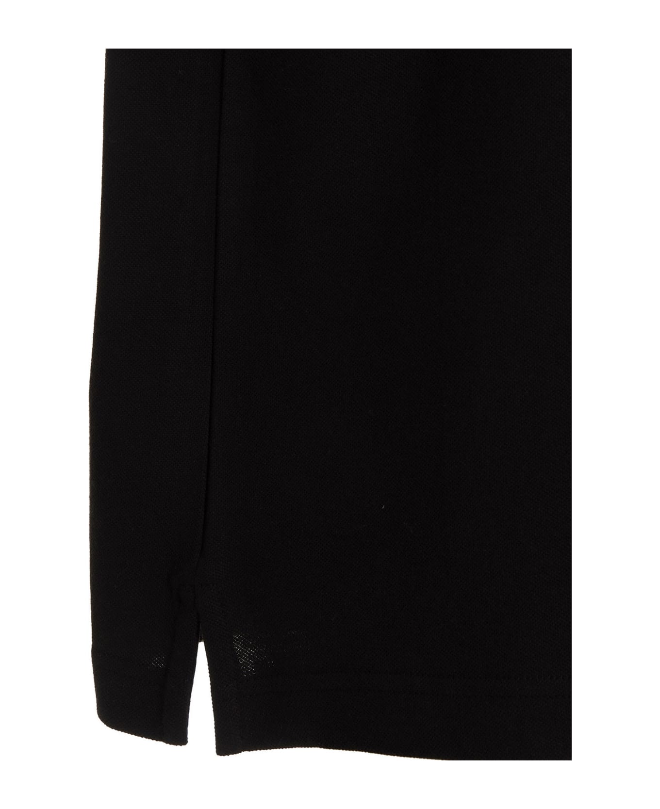 Versace Jeans Couture Logo Polo Vert Kaki Slim Fit Pour - White/Black