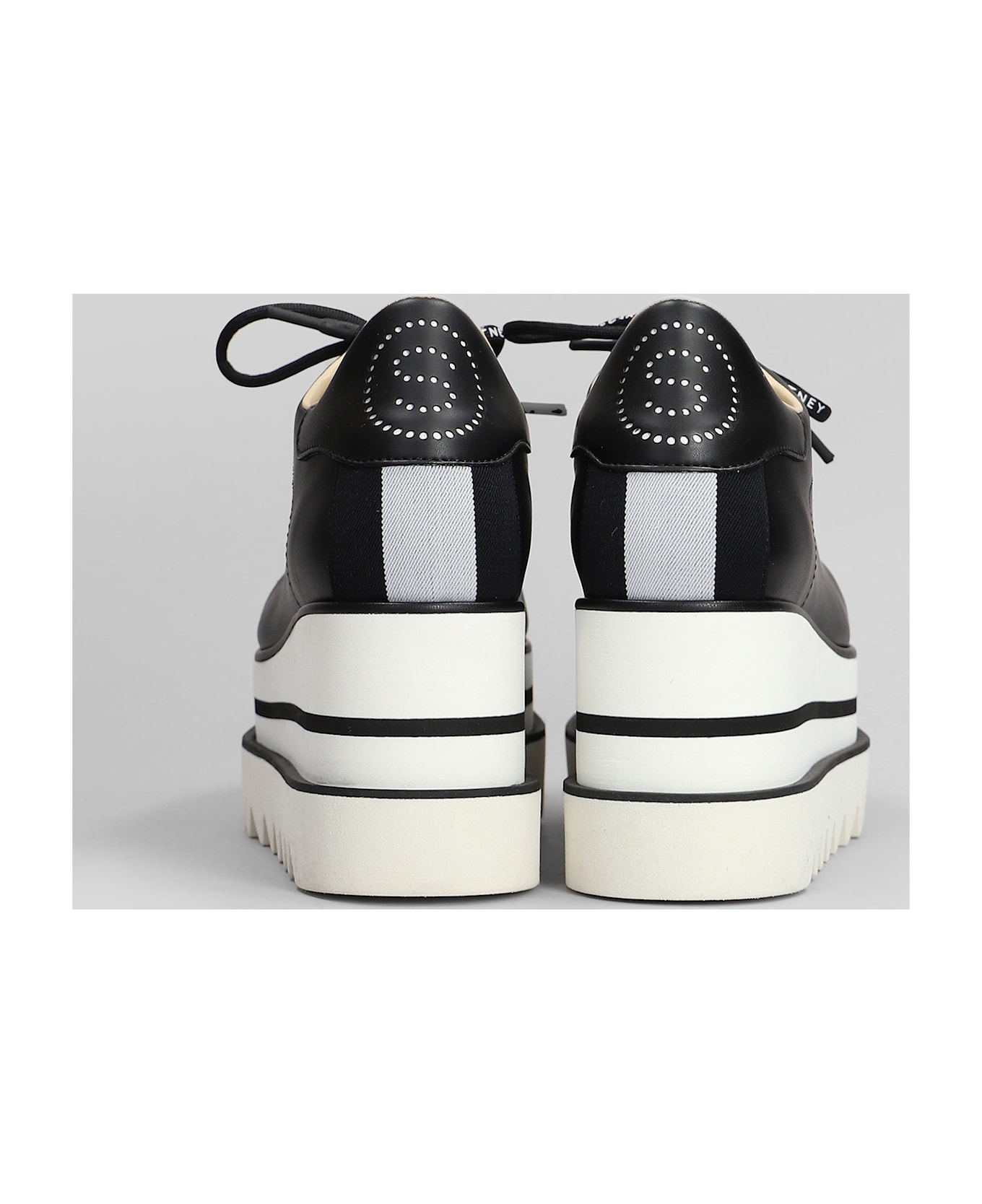 Stella McCartney Sneakelyse Sneakers In Black Polyuretan - black