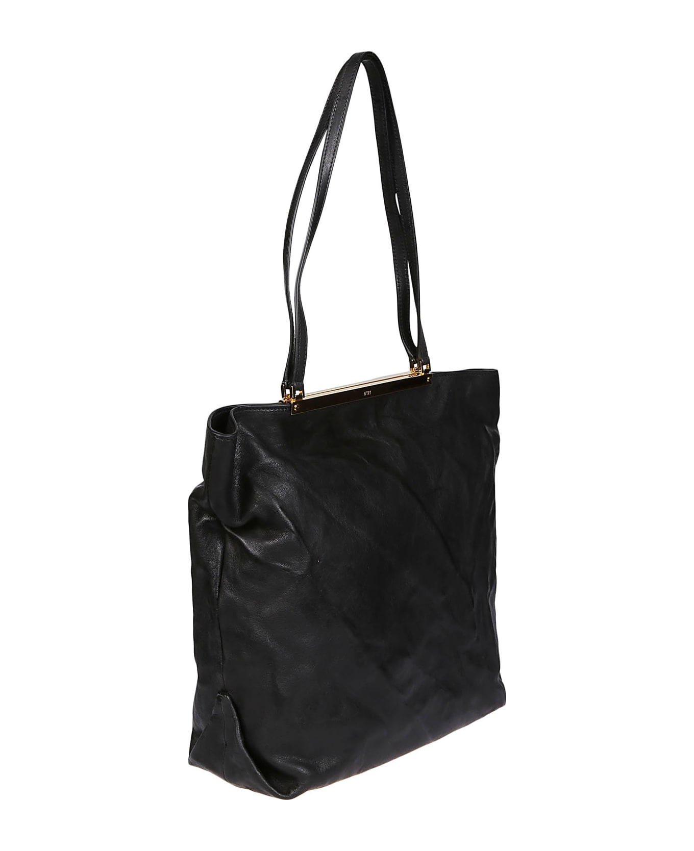 N.21 Barrette Stropicciata Shopping Bag - Black