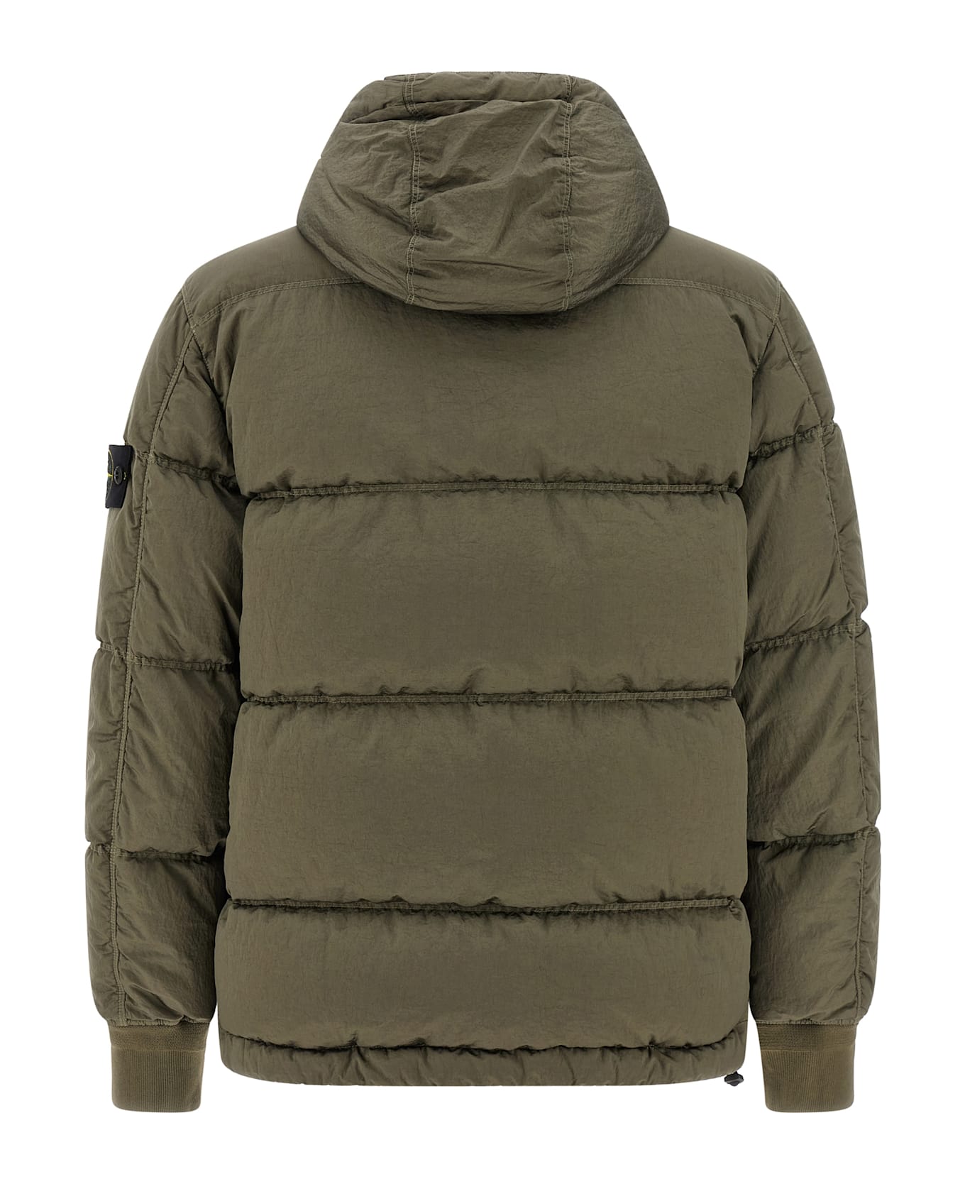 Stone Island Metal Nylon Down Jacket - Green