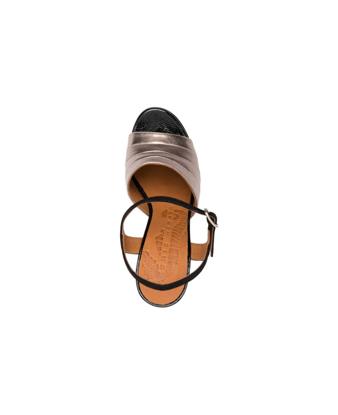 Chie Mihara Shoes - METALLIC/BLACK