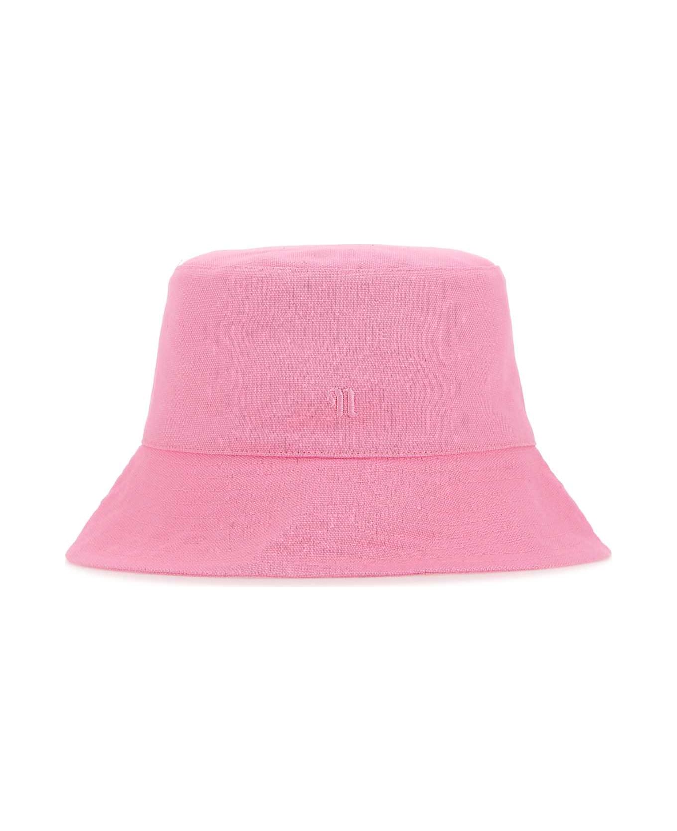 Nanushka Pink Cotton Hat - PINK 帽子