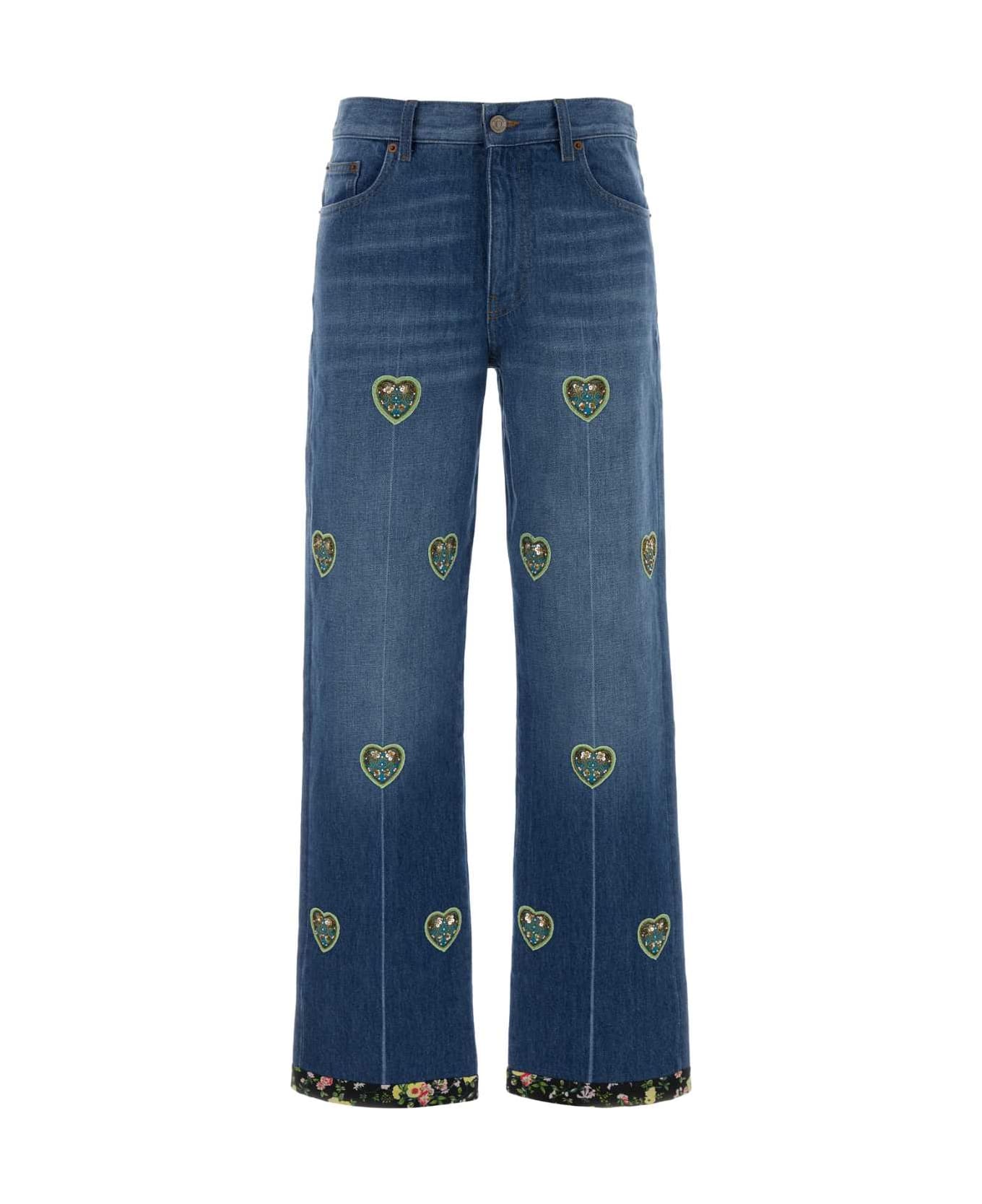 Valentino Garavani Denim Jeans - MEDIUMBLUEDENIM