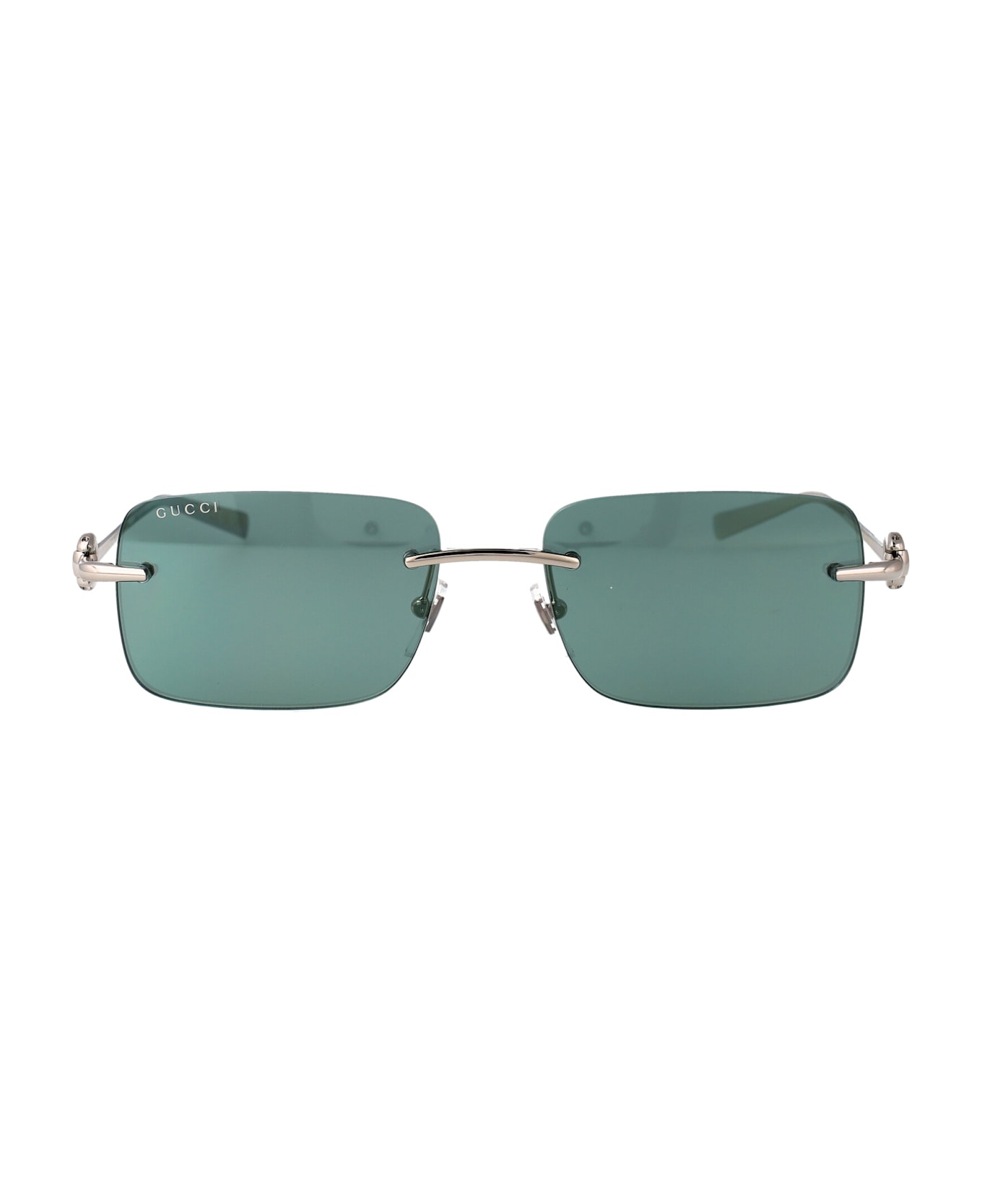 Gucci Eyewear Gg1703s Sunglasses - SILVER-SILVER-GREEN