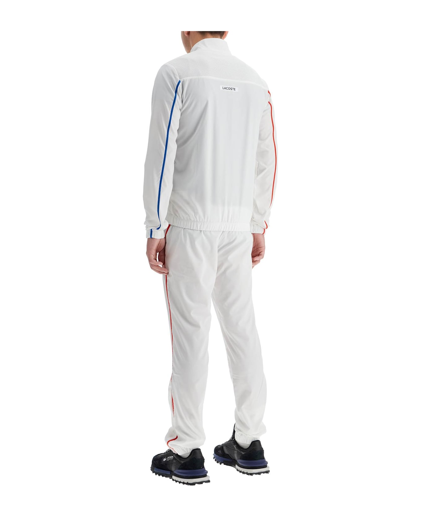 Lacoste 'sporty Tracksuit With Contrasting Stitching - WHITE WHITE (White)