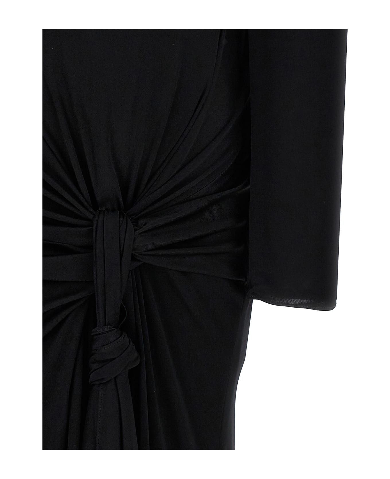 Versace La Vacanza Capsule Long Dress - Black   ワンピース＆ドレス