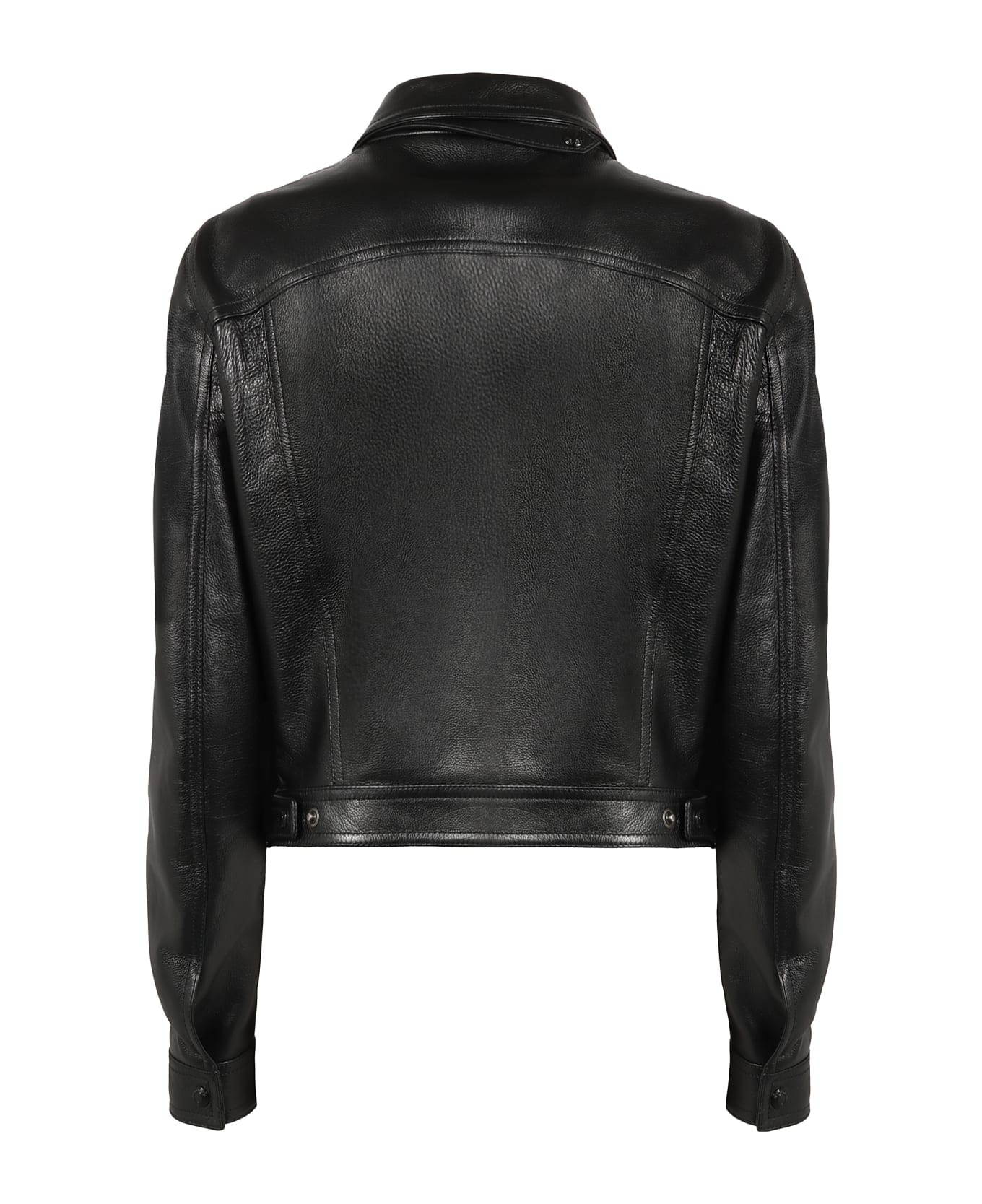 Tom Ford Leather Jacket - black