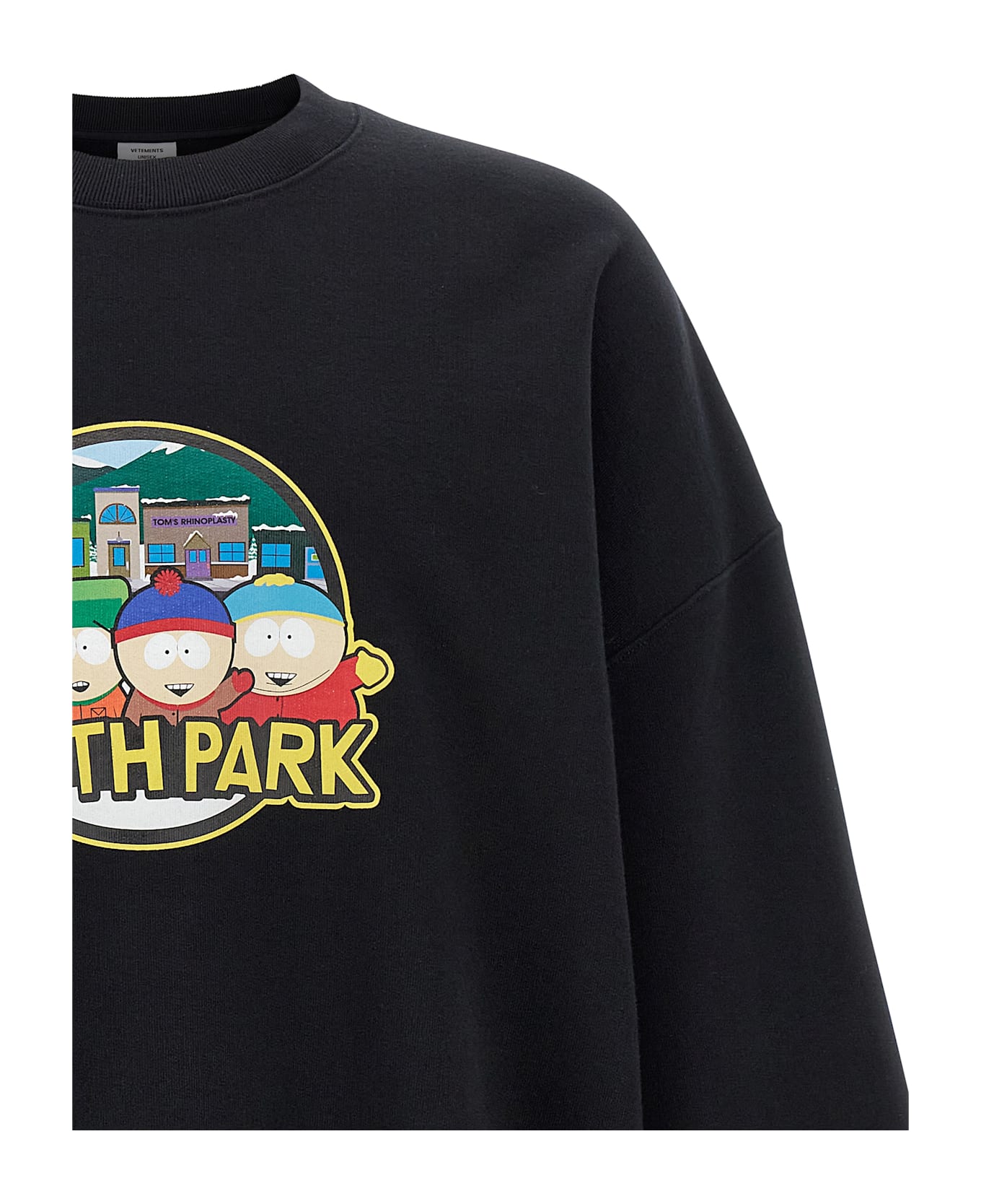VETEMENTS 
southpark
 Sweatshirt - Black  
