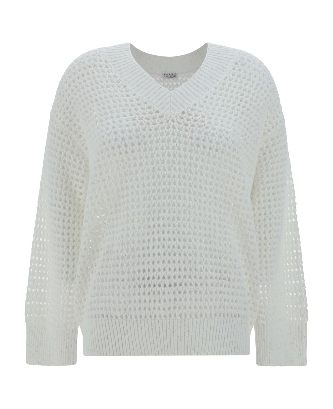 Brunello Cucinelli Sweater - Bianco