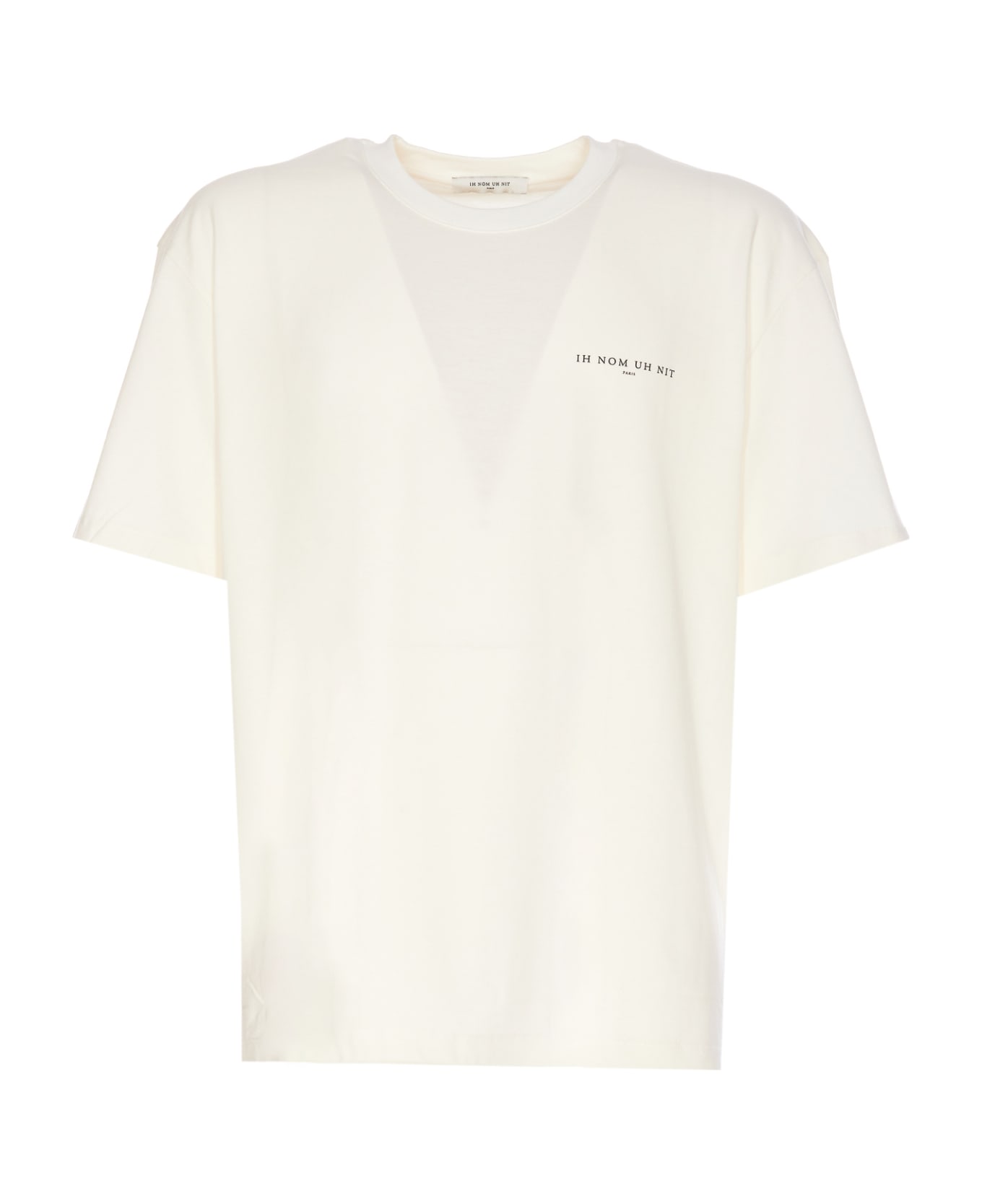 ih nom uh nit Mask Authentic Back T-shirt - WHITE