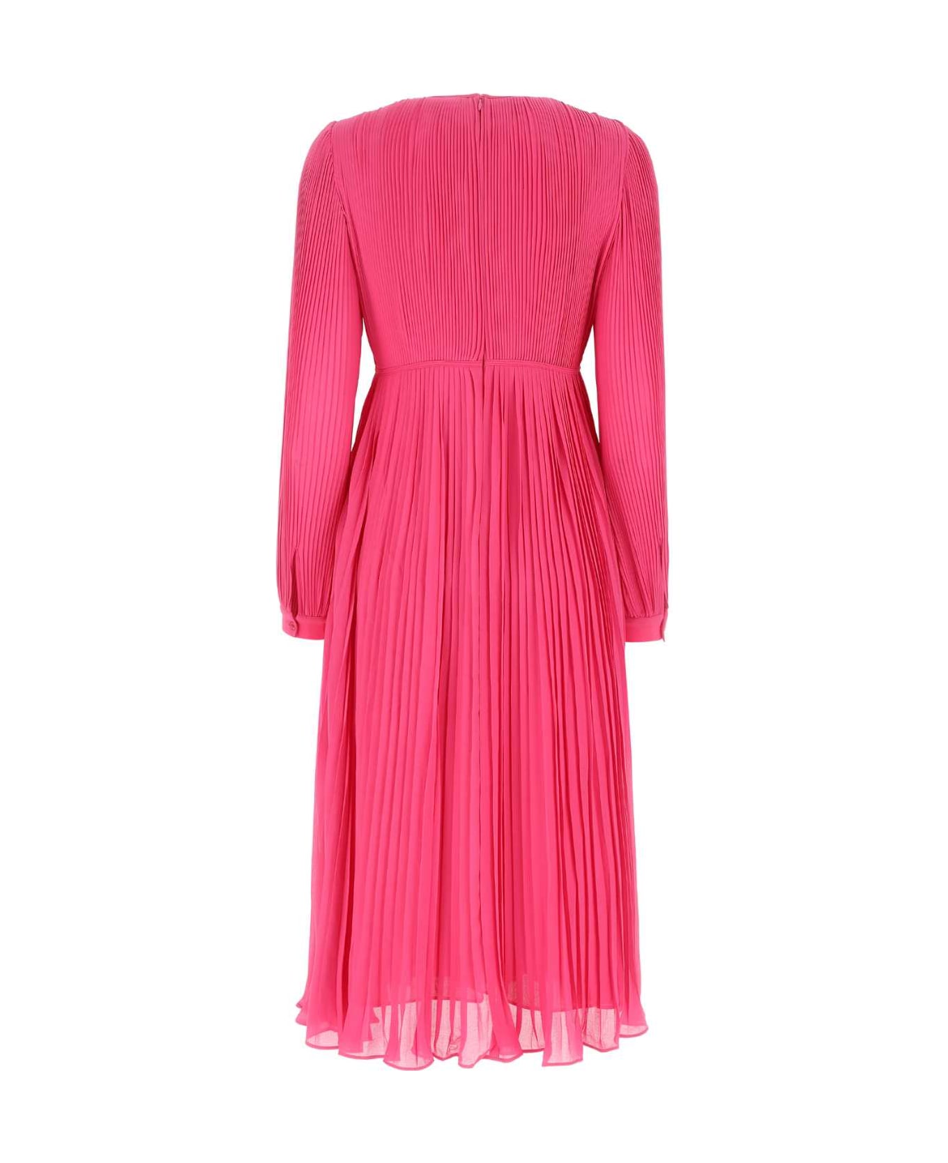 Michael Kors Dark Pink Crepe Dress - CERISE ワンピース＆ドレス