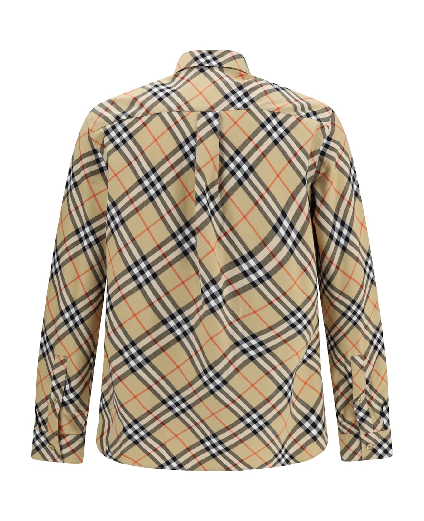 Burberry Roan Check Cotton Flannel Shirt