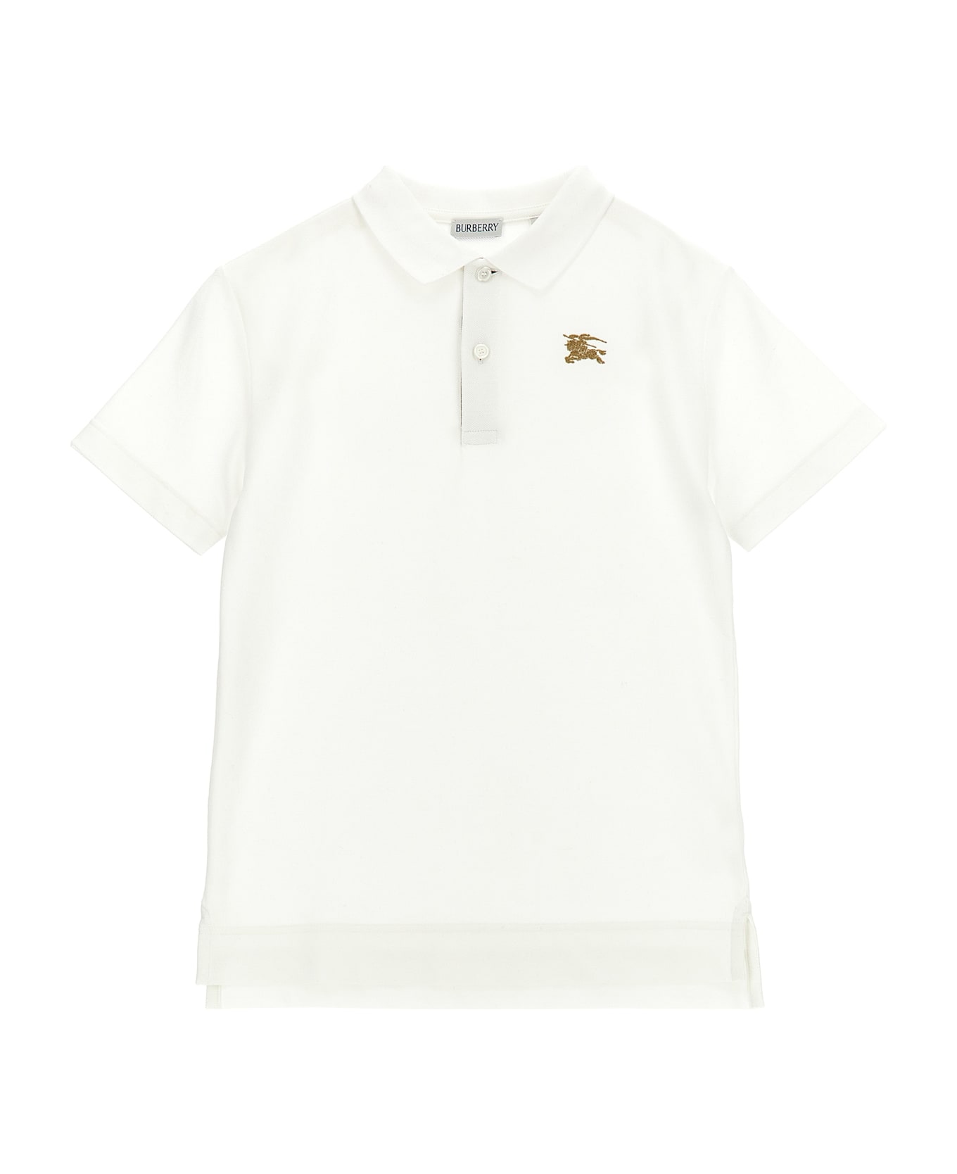 Burberry 'johane' Polo Shirt - White