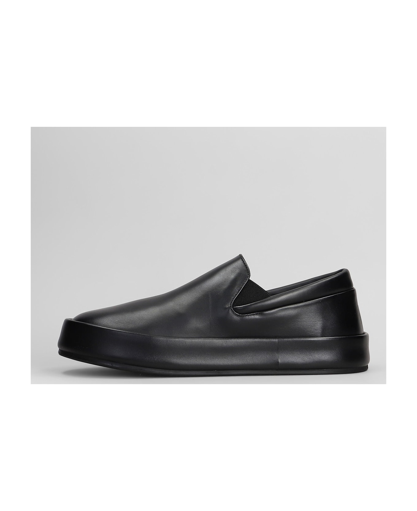 Marsell Cassapelle Sneakers In Black Leather - black