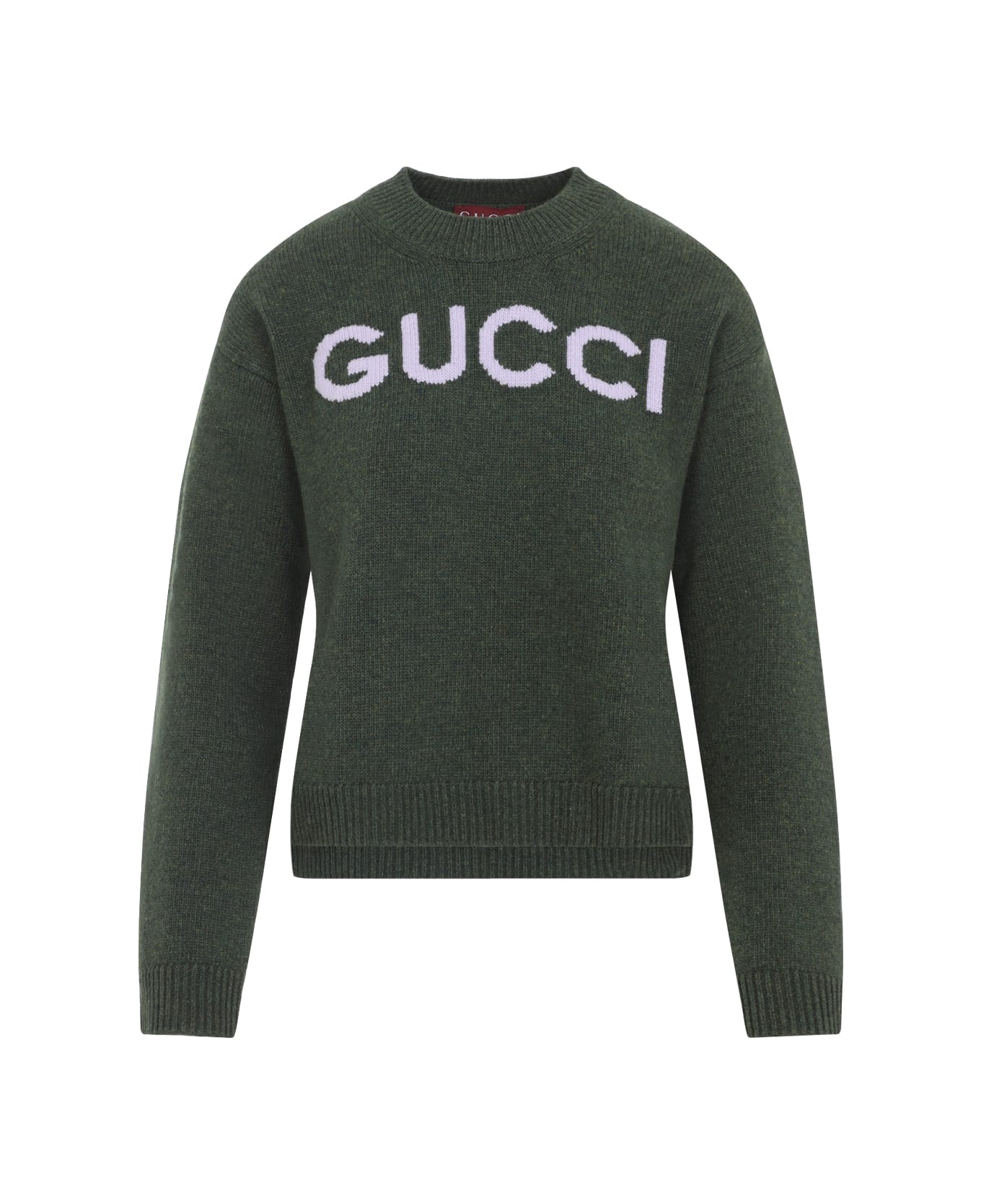 Gucci Logo Sweater - Green Lilac