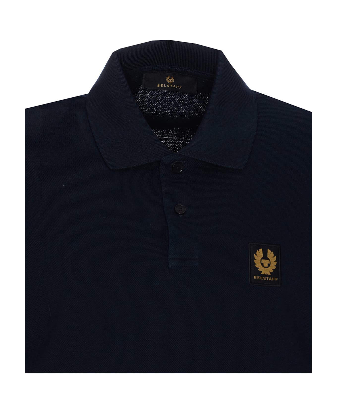 Belstaff Logo Polo - BLUE