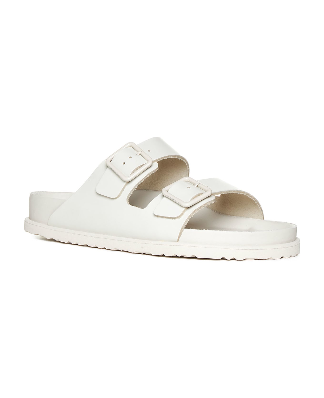 Birkenstock 1774 Logo Slides - Gray フラットシューズ