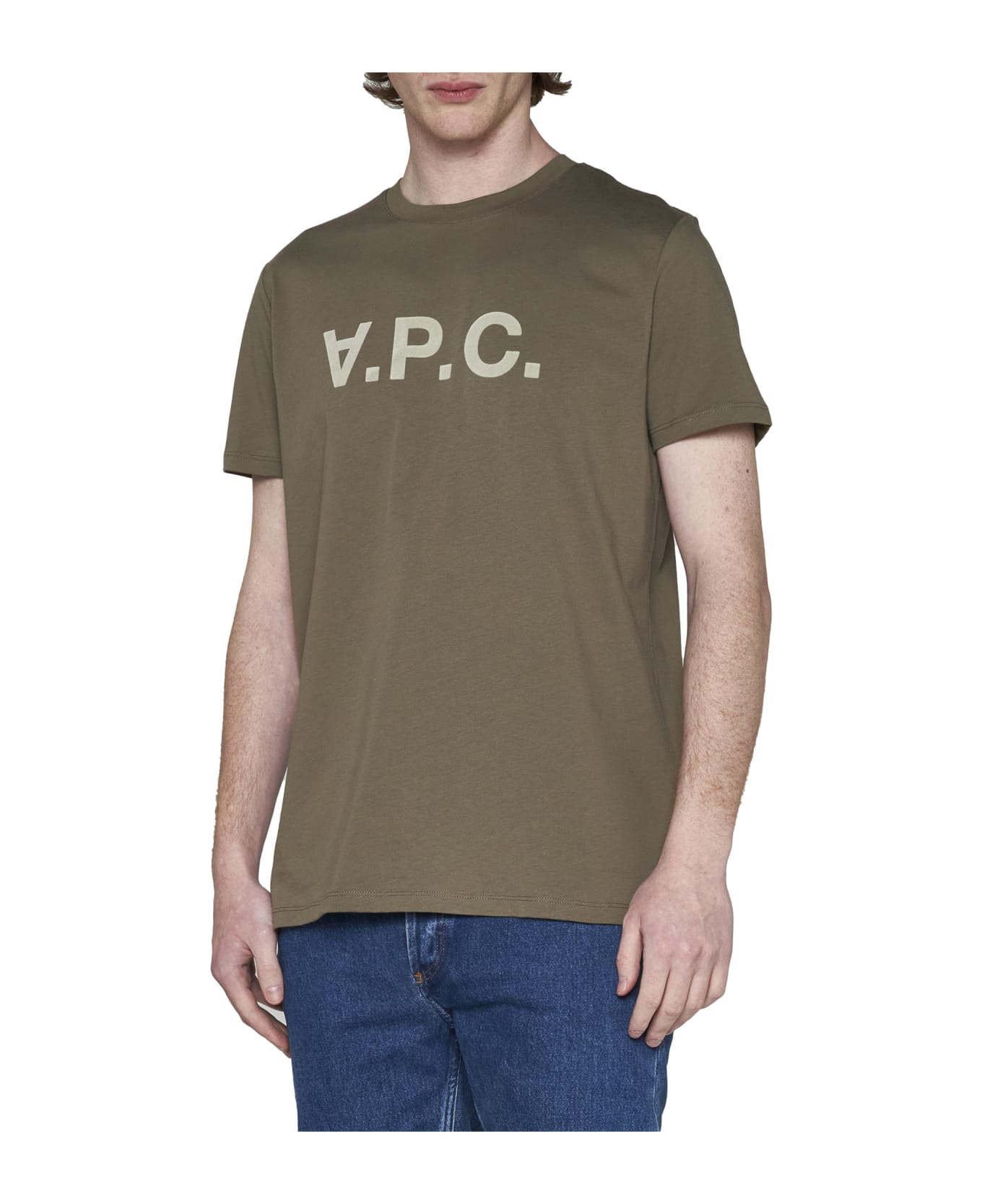 A.P.C. T-Shirt - Kaki gris