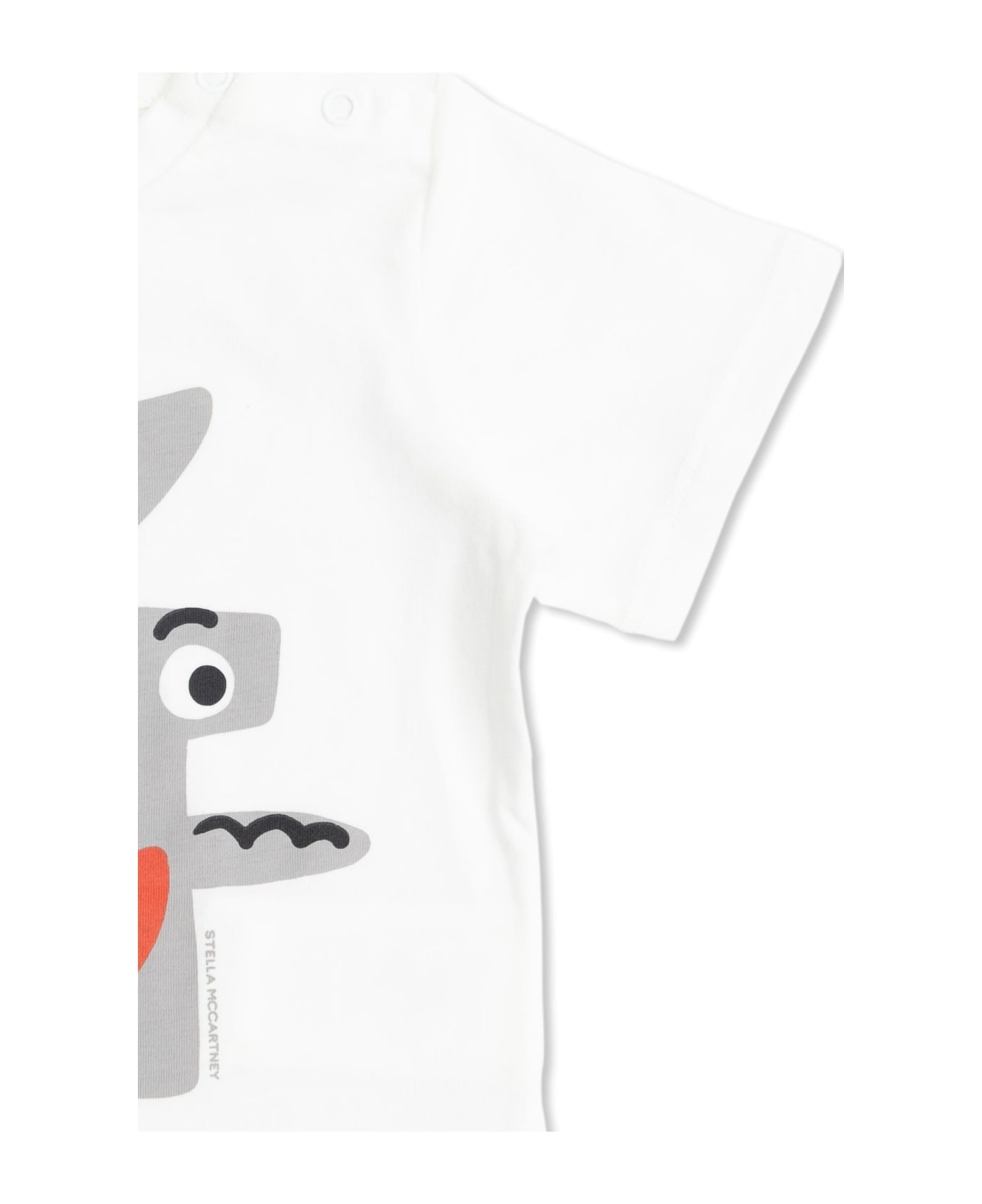 Stella McCartney Kids Printed T-shirt - Avorio Tシャツ＆ポロシャツ