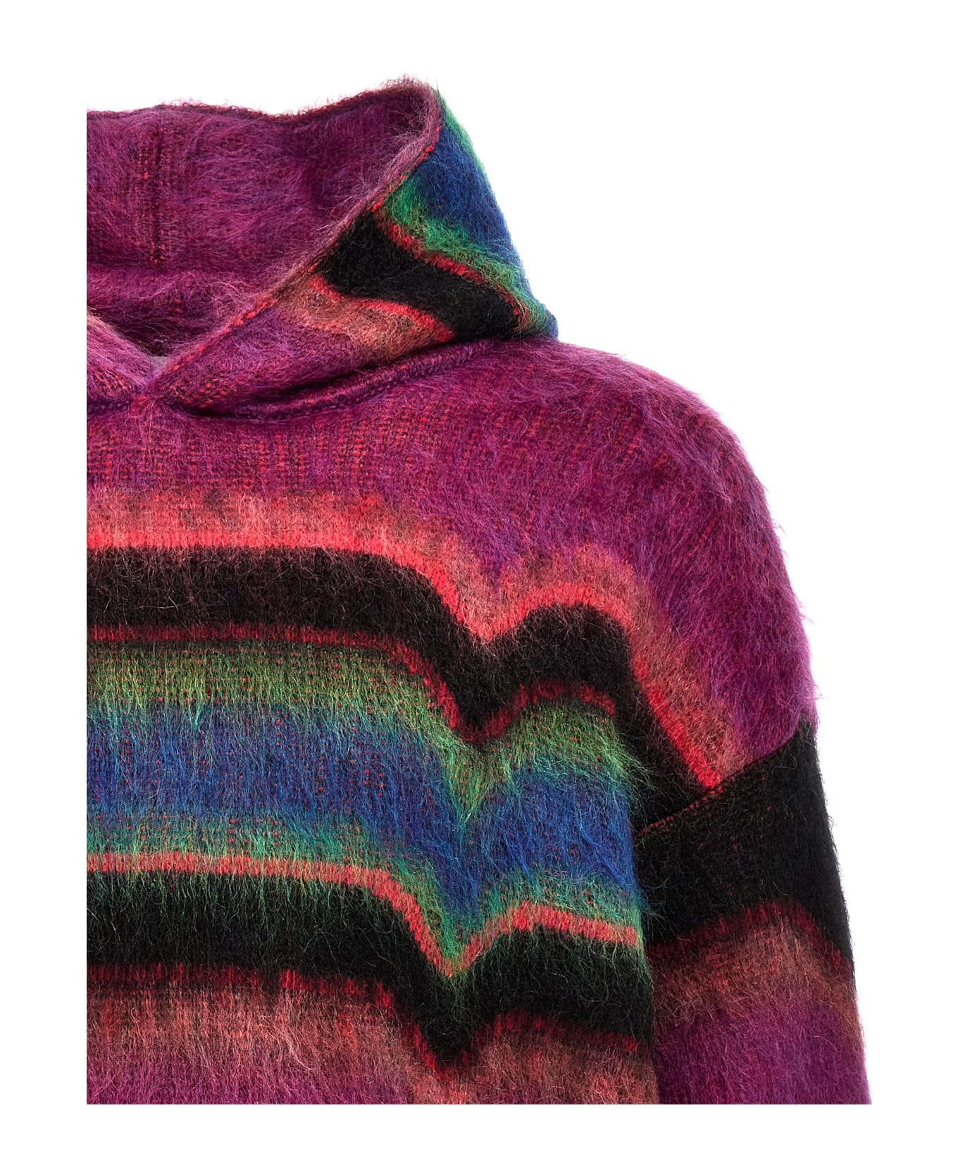 Avril8790 'skateboard' Hooded Sweater - Multicolor ニットウェア