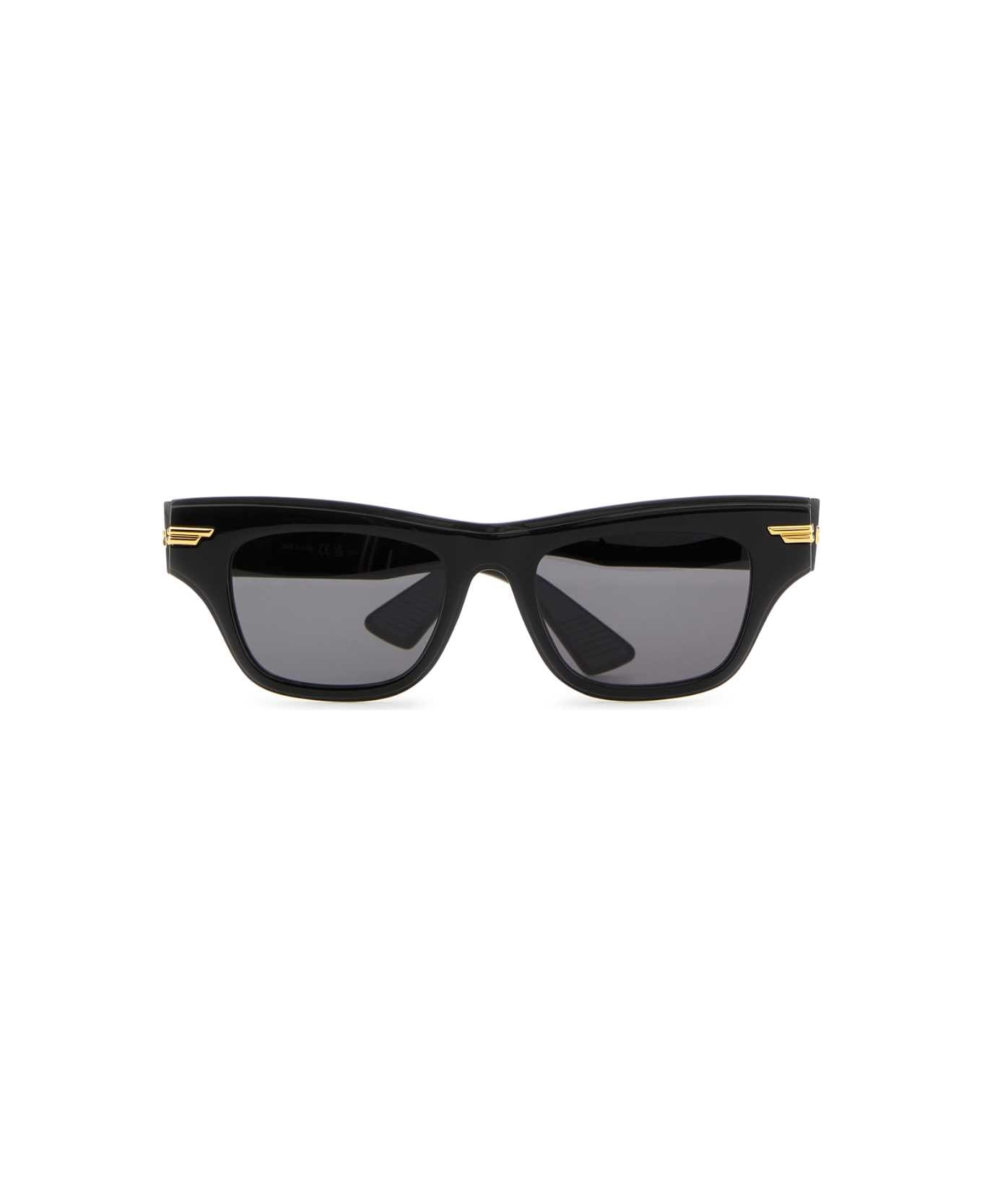 Bottega Veneta Black Acetate Sunglasses - 1049