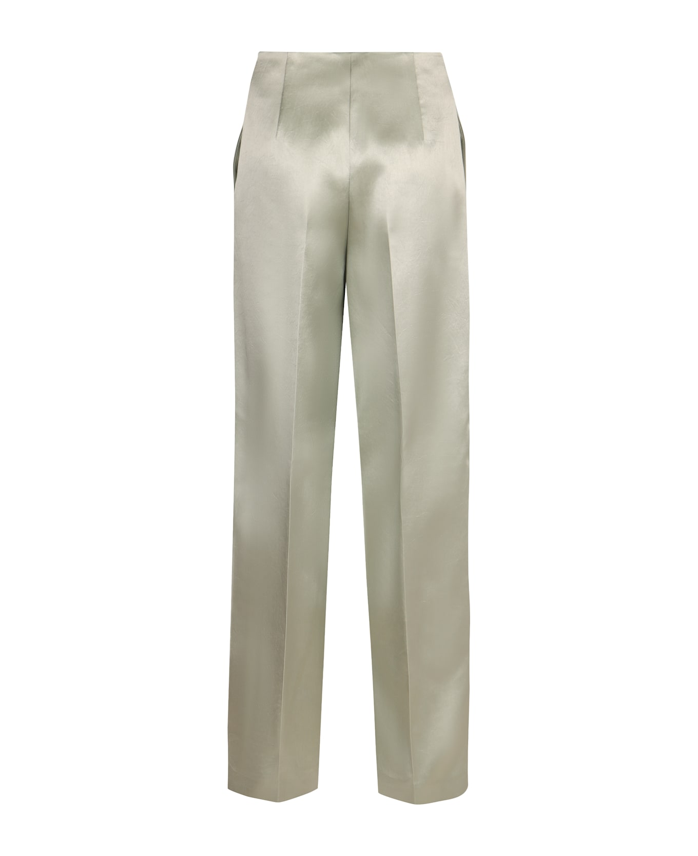 Philosophy di Lorenzo Serafini Satin Trousers - green