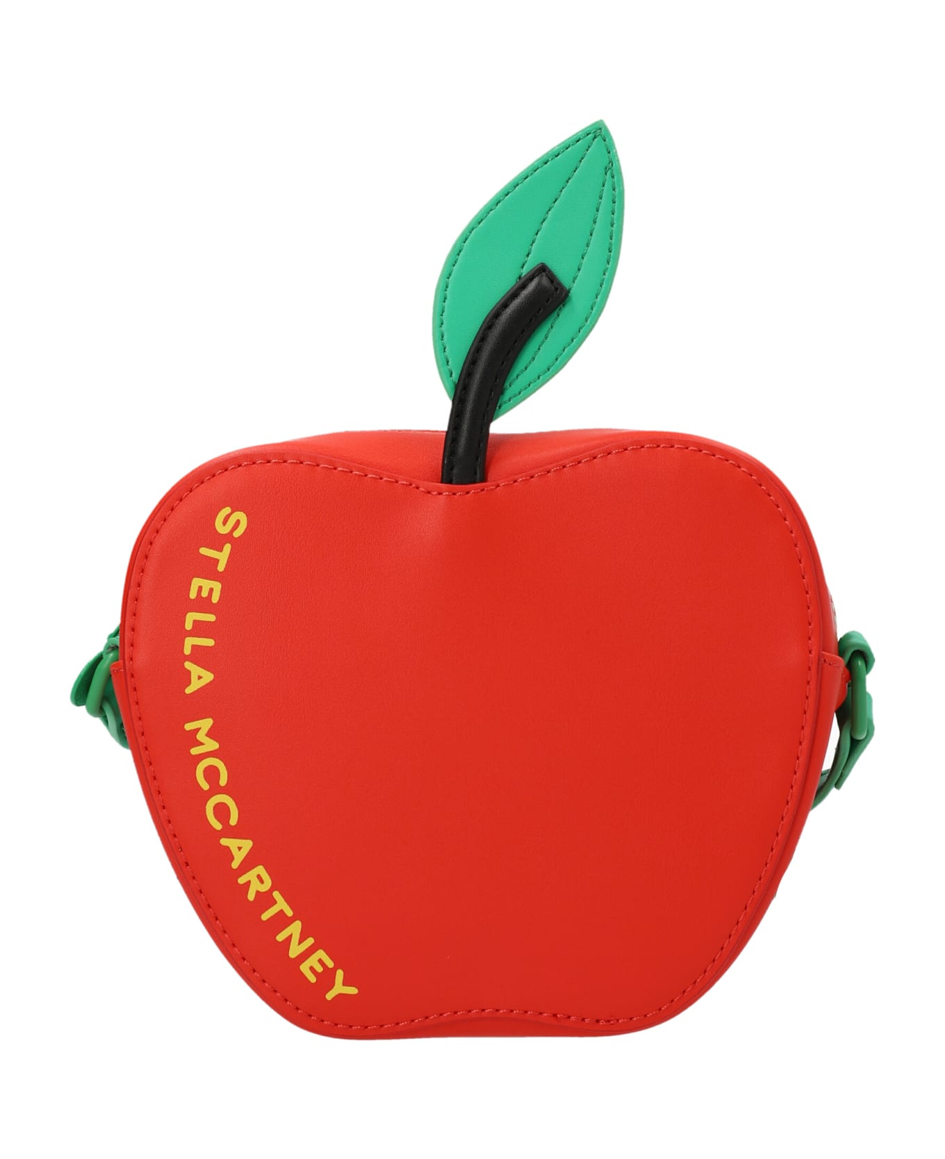 Stella McCartney Kids Logo Apple Crossbody Bag - Red