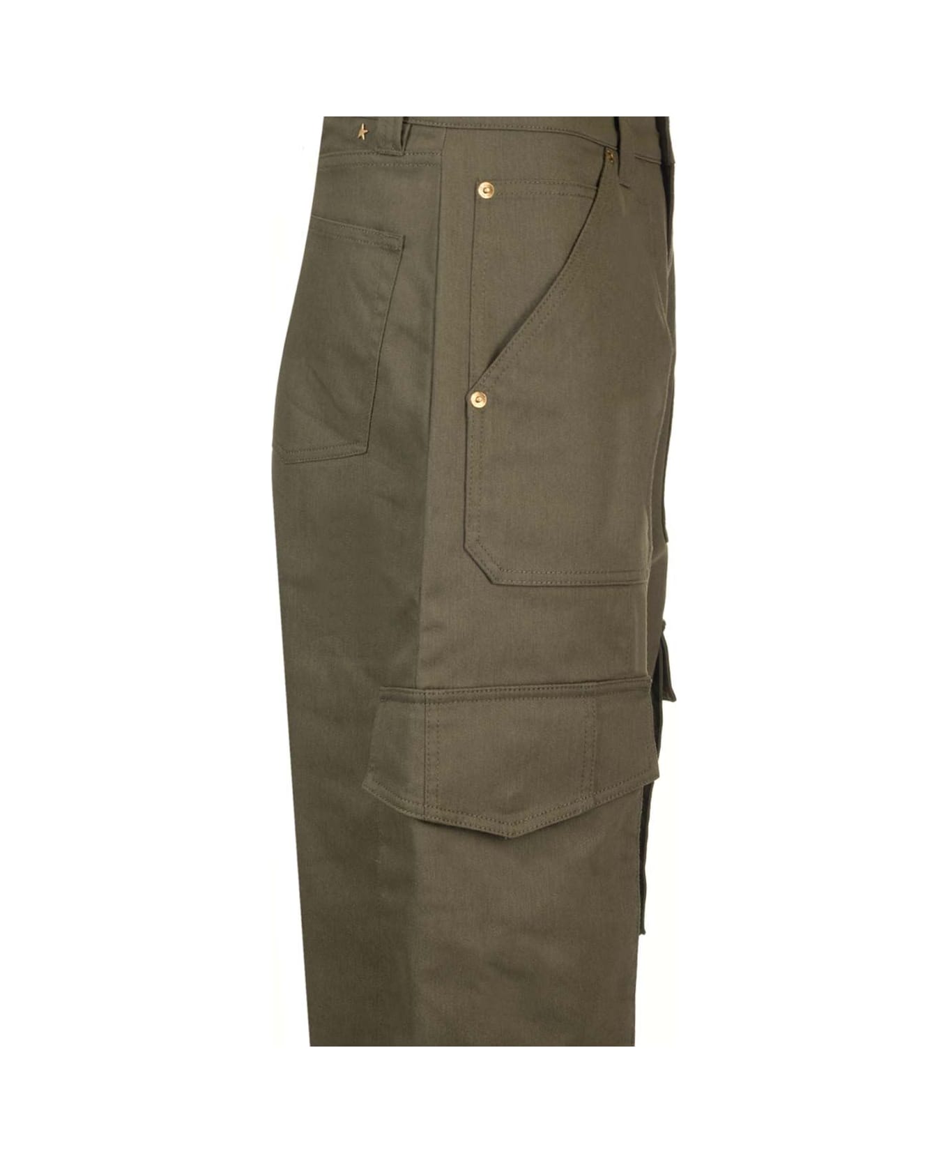 Golden Goose Cargo Trousers - Verde