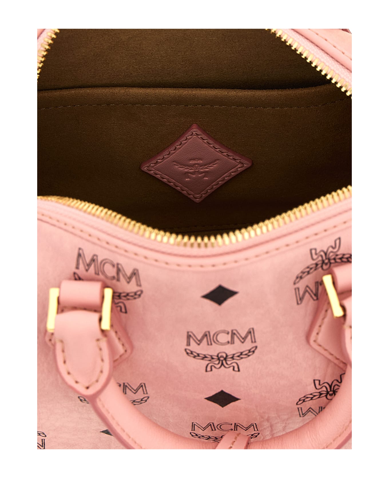 MCM 
ella Boston
 Handbag - PINK