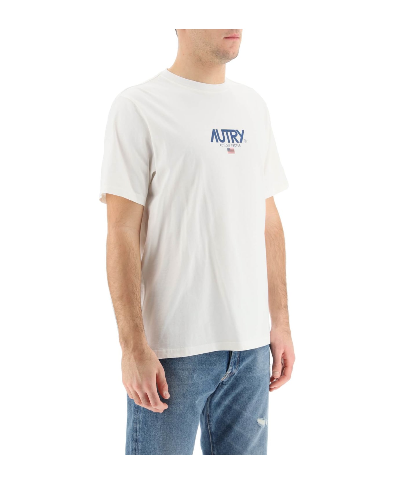Autry Logo T-shirt - White