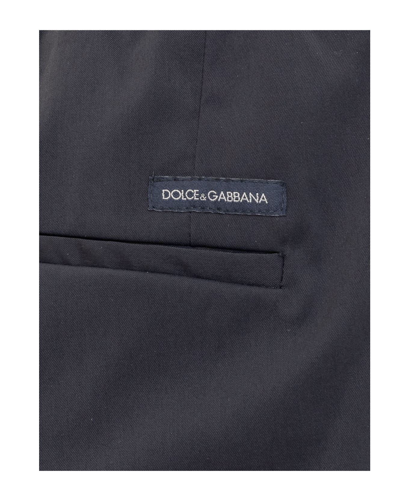 Dolce & Gabbana Nylon Pants - BLU SCURISSIMO 5 ボトムス