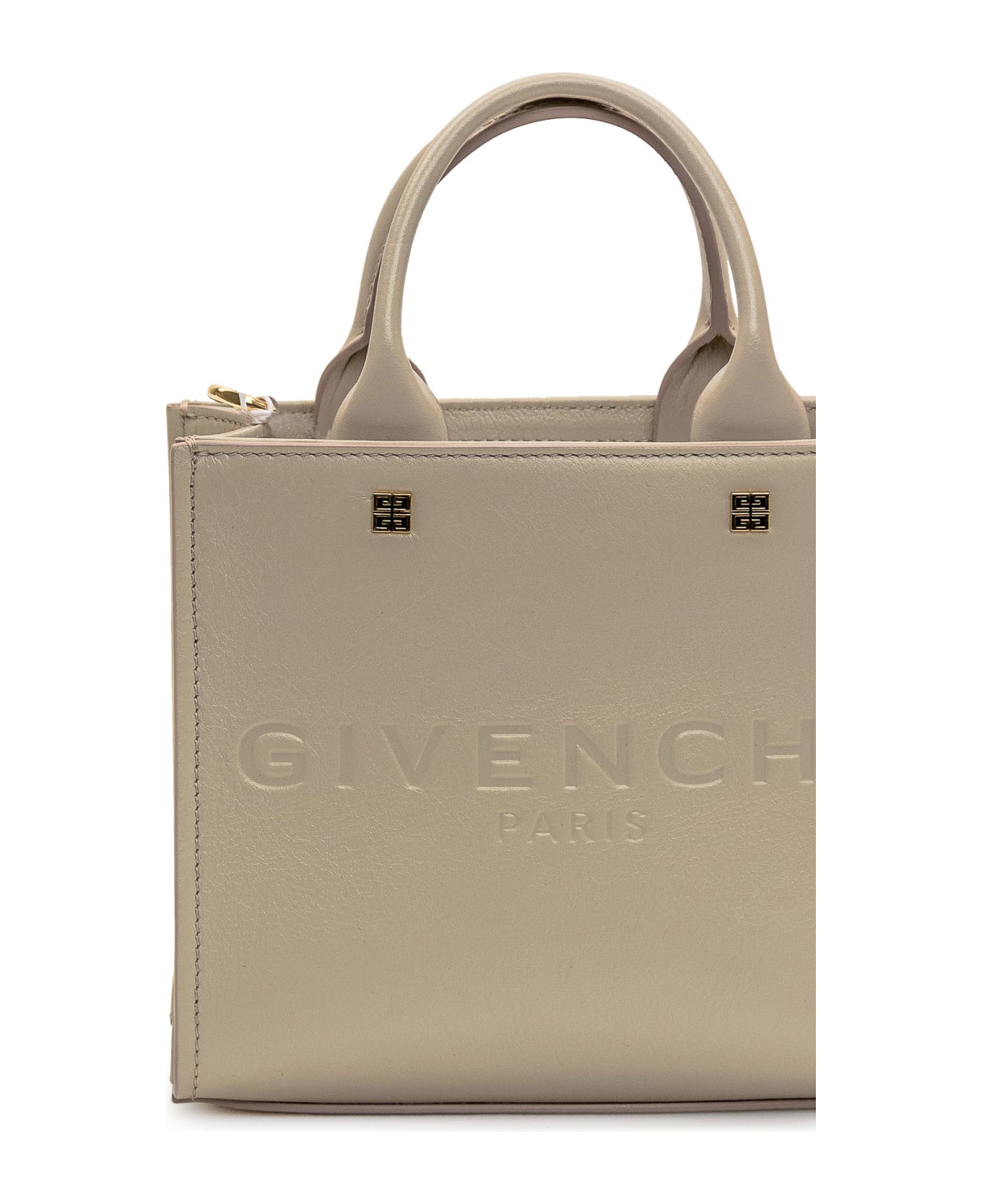 Givenchy Mini G Tote Bag - NATURAL BEIGE