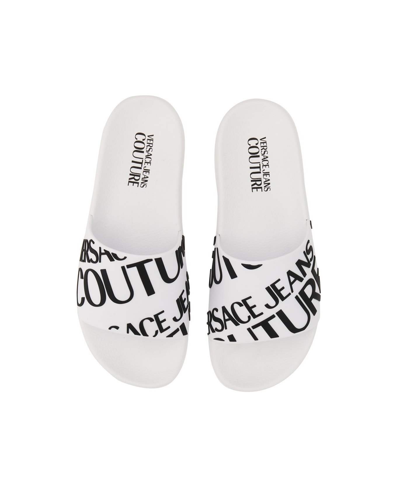 Versace Jeans Couture Slide Sandal With Logo - 3