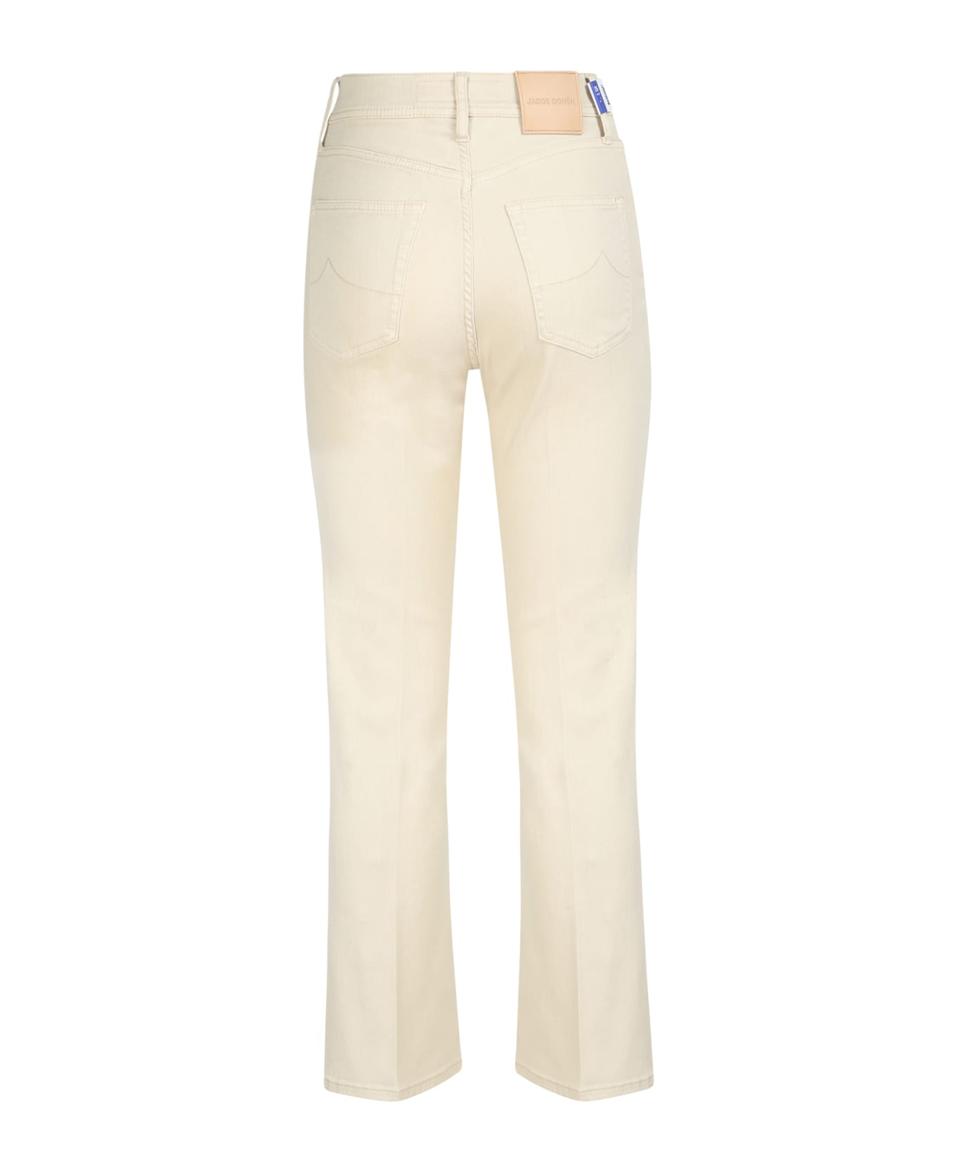 Jacob Cohen Flare Jeans - Beige ボトムス