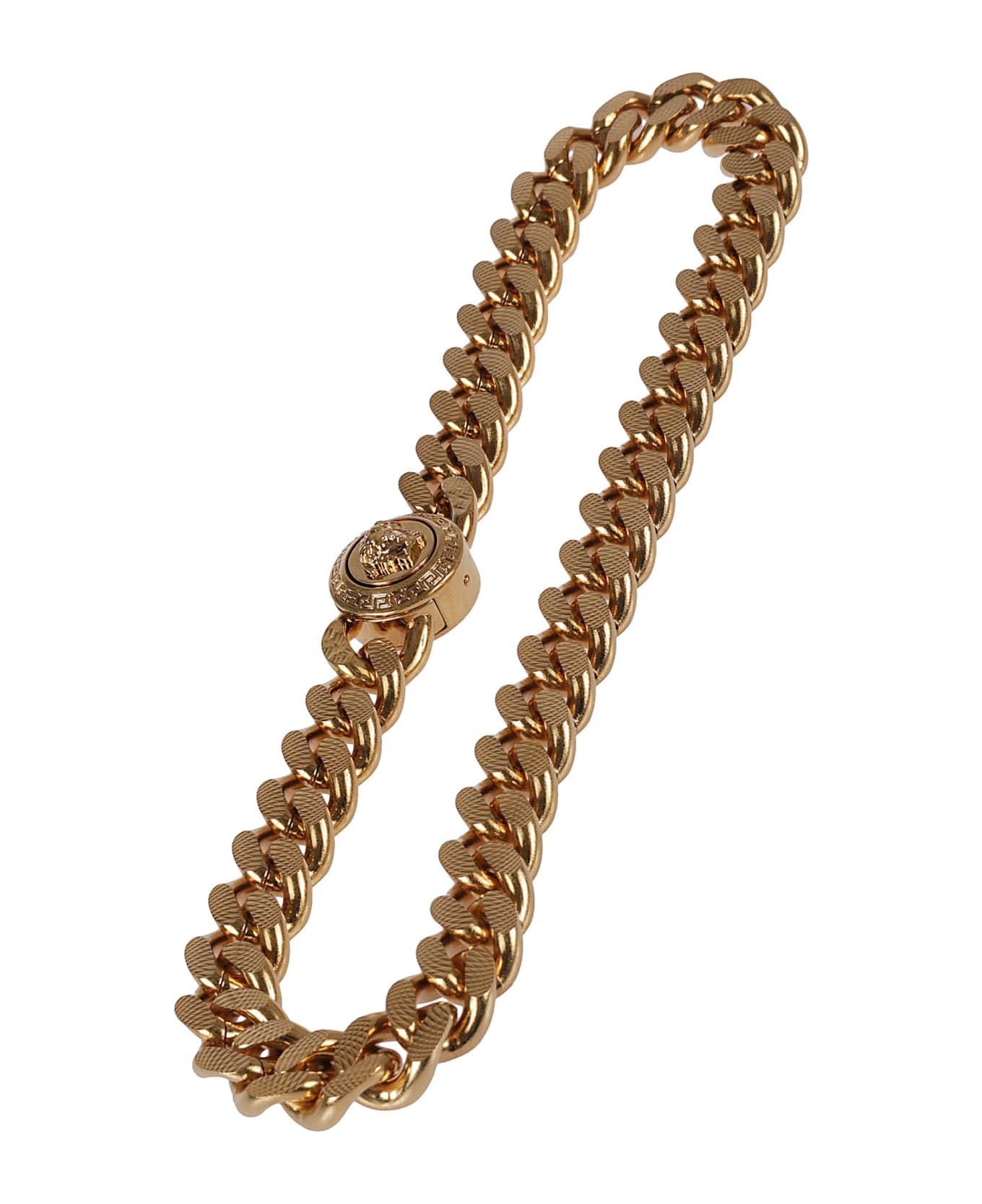 Versace Medusa Gold-tone Necklace - Oro