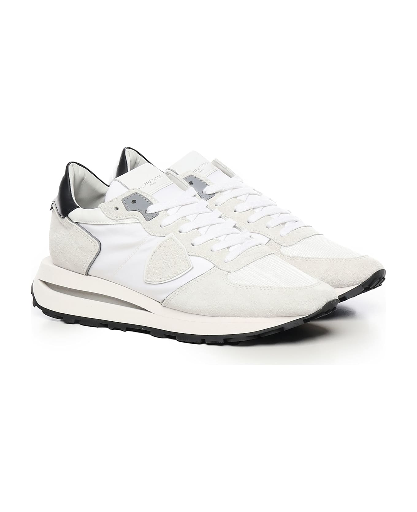 Philippe Model Tropez Haute Low Sneaker - White スニーカー