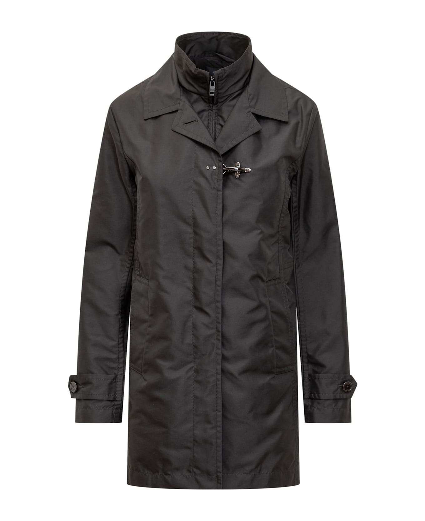 Fay Long Jacket - Nero