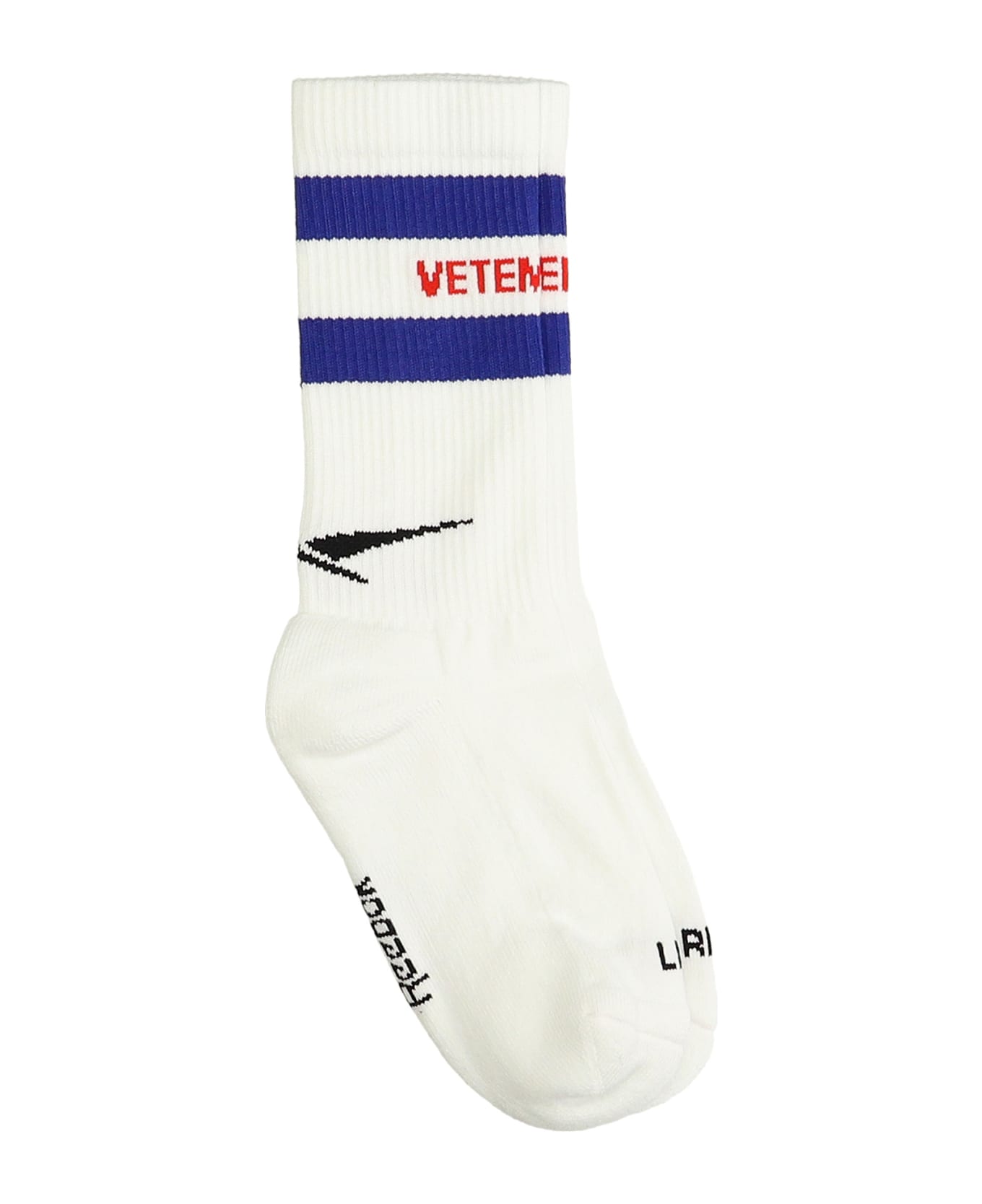 VETEMENTS Socks In White Cotton - white