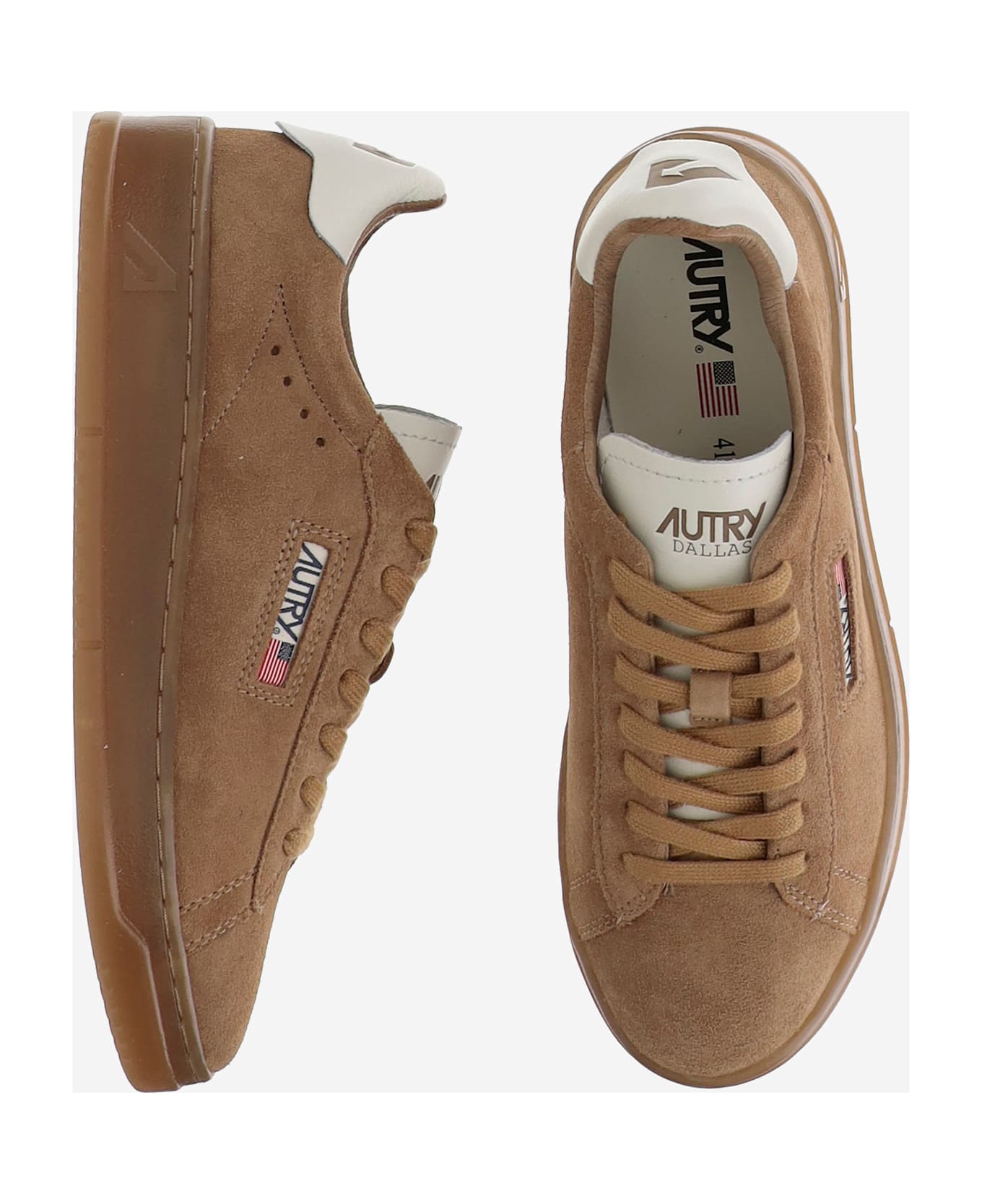 Autry Dallas Low Leather Sneakers