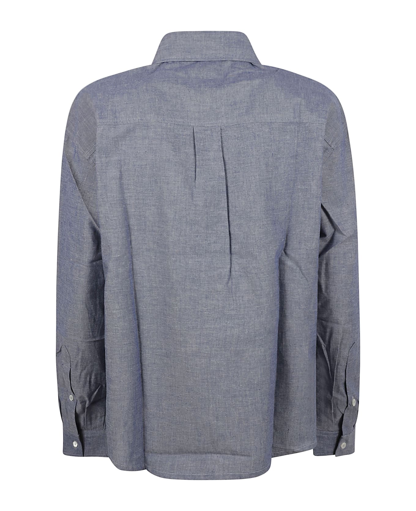 A.P.C. Boyfriend Brodee Shirt - Indigo