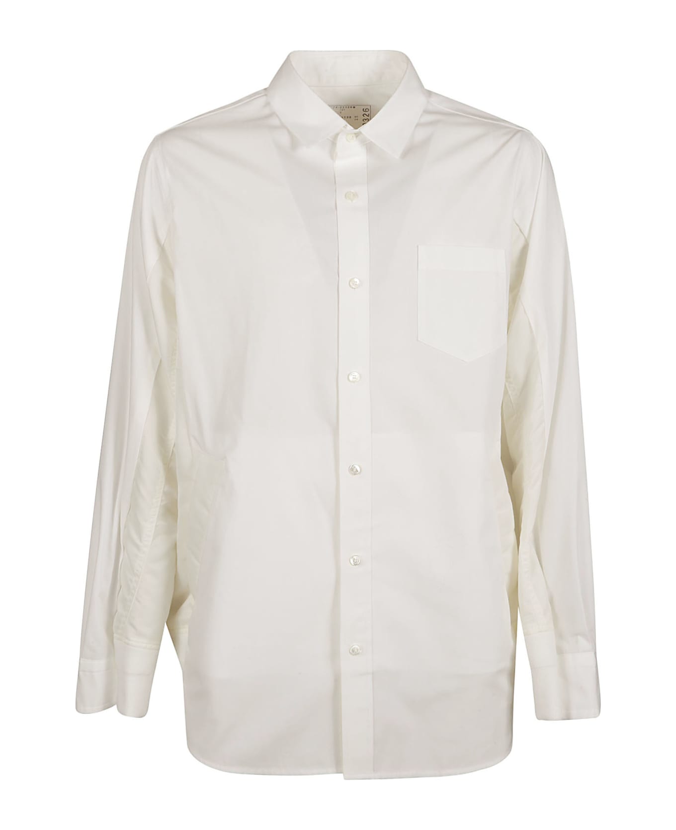 Sacai Long-sleeved Shirt - Off-White