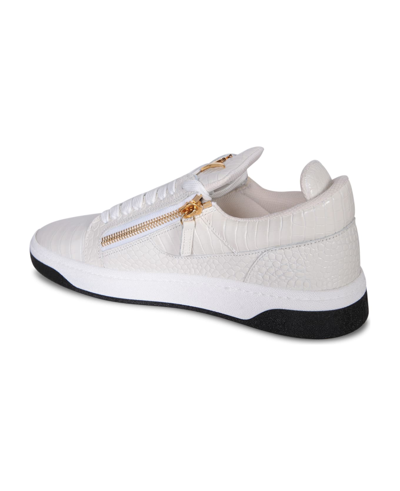 Giuseppe Zanotti 551 Leather Sneakers - White