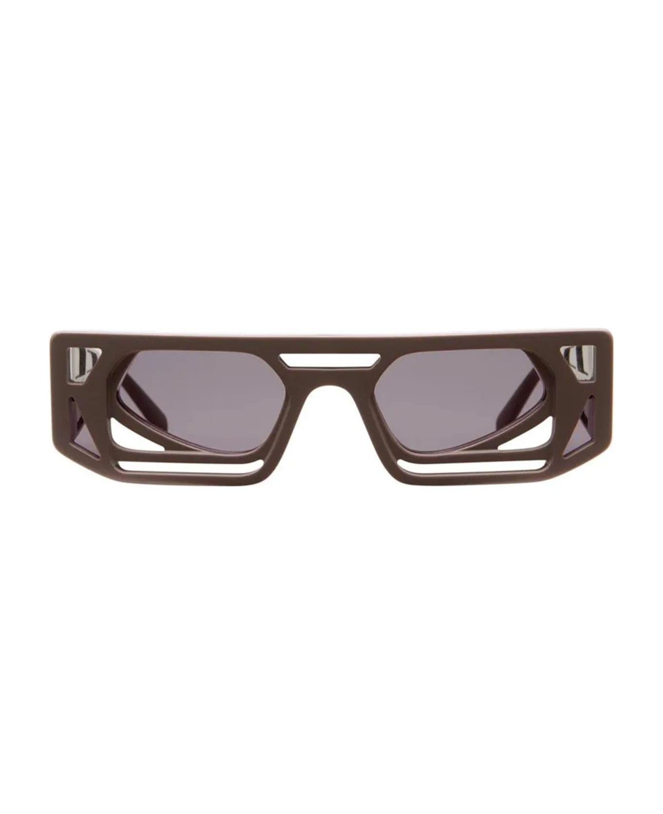 Kuboraum Mask T9 - Dark Taupe Sunglasses - taupe