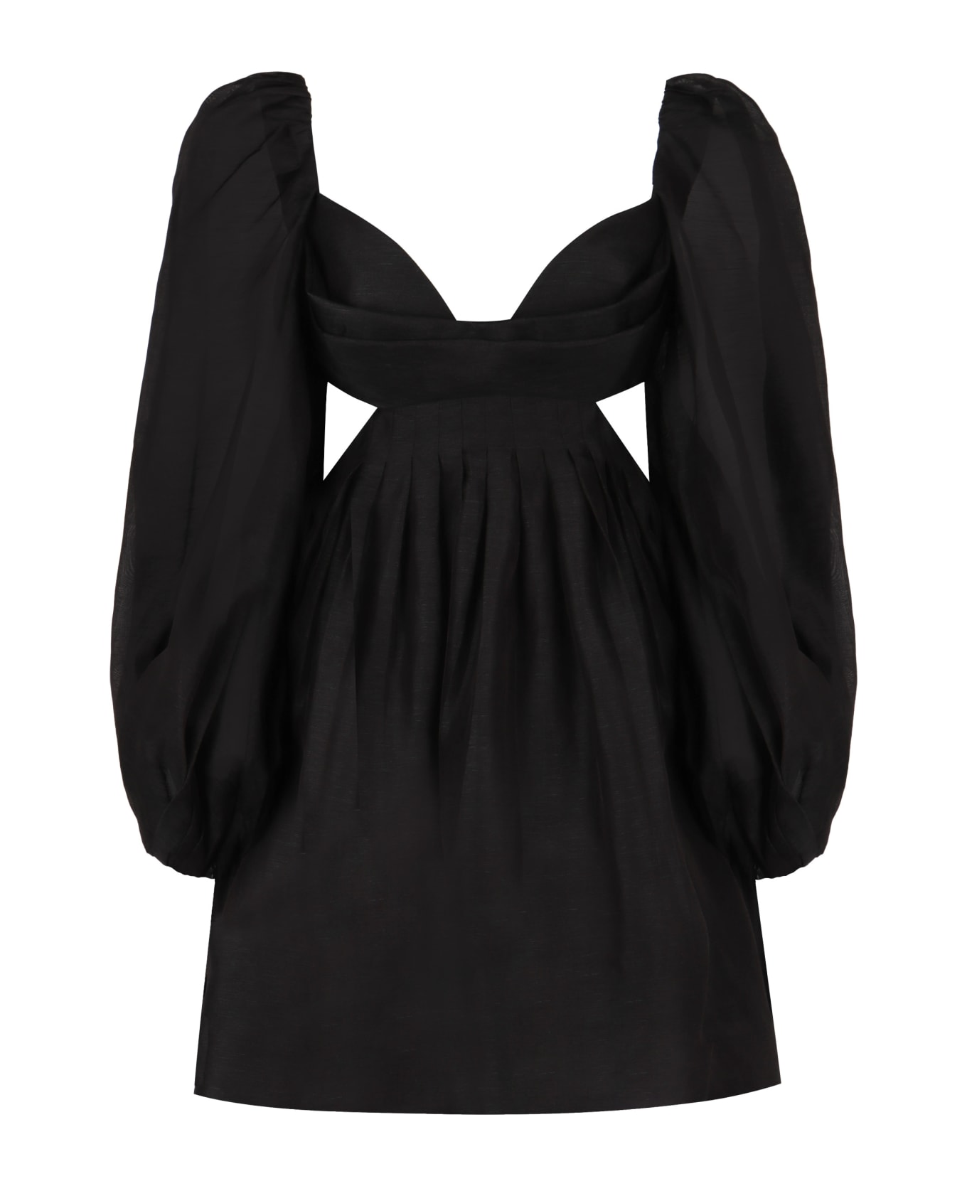 Zimmermann Harmony Bralette Mini Dress - Black