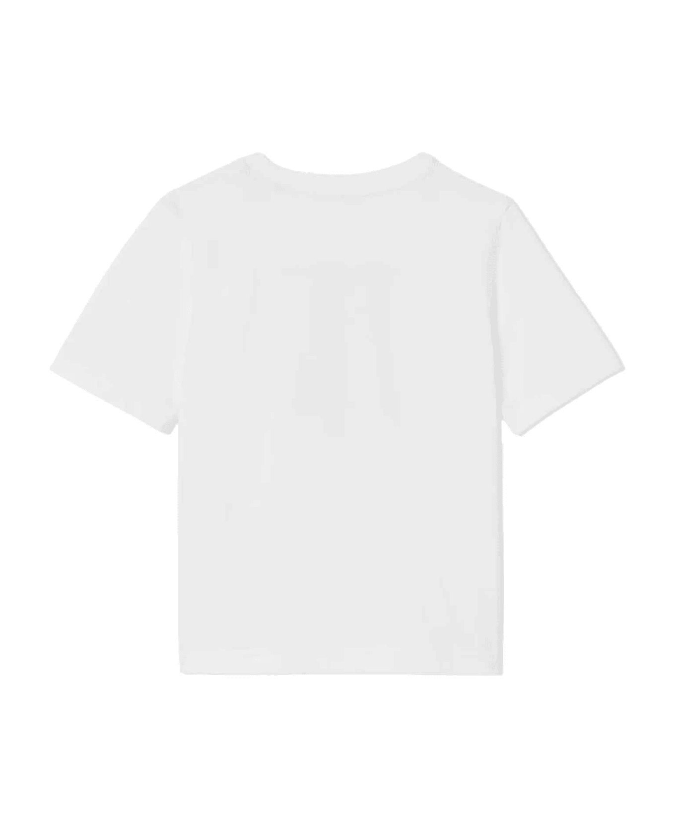 Burberry White T-shirt Girl - Bianco Tシャツ＆ポロシャツ