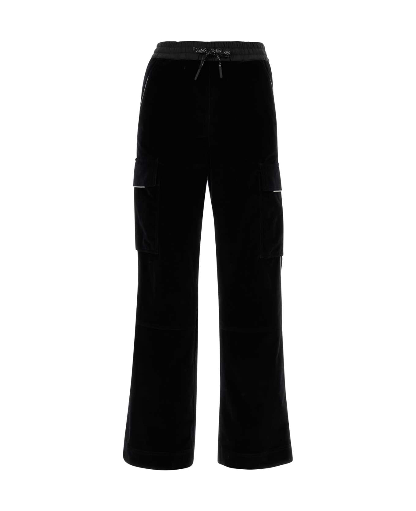 Moncler Grenoble Black Corduroy Pant - 999