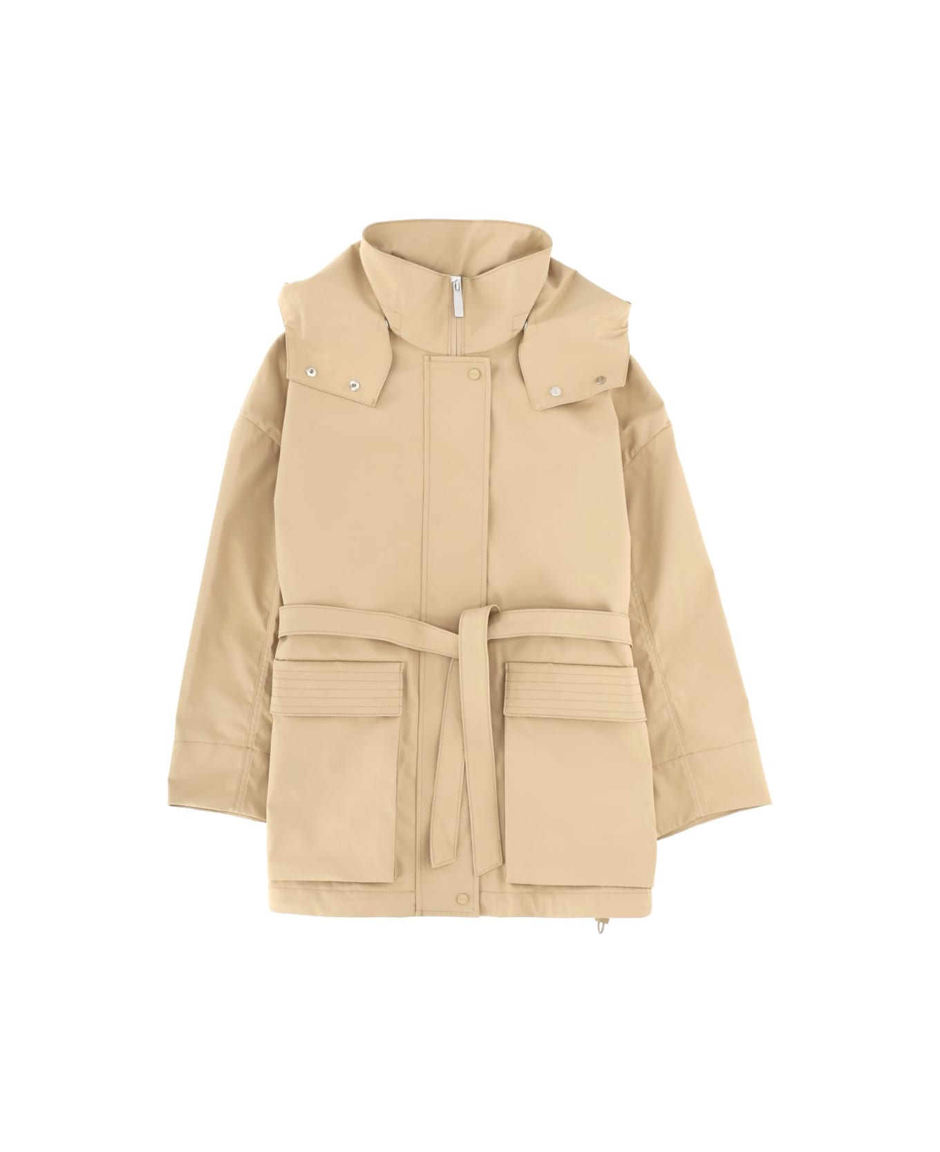 Herno Laminar "2layer Metallic" Parka - BEIGE