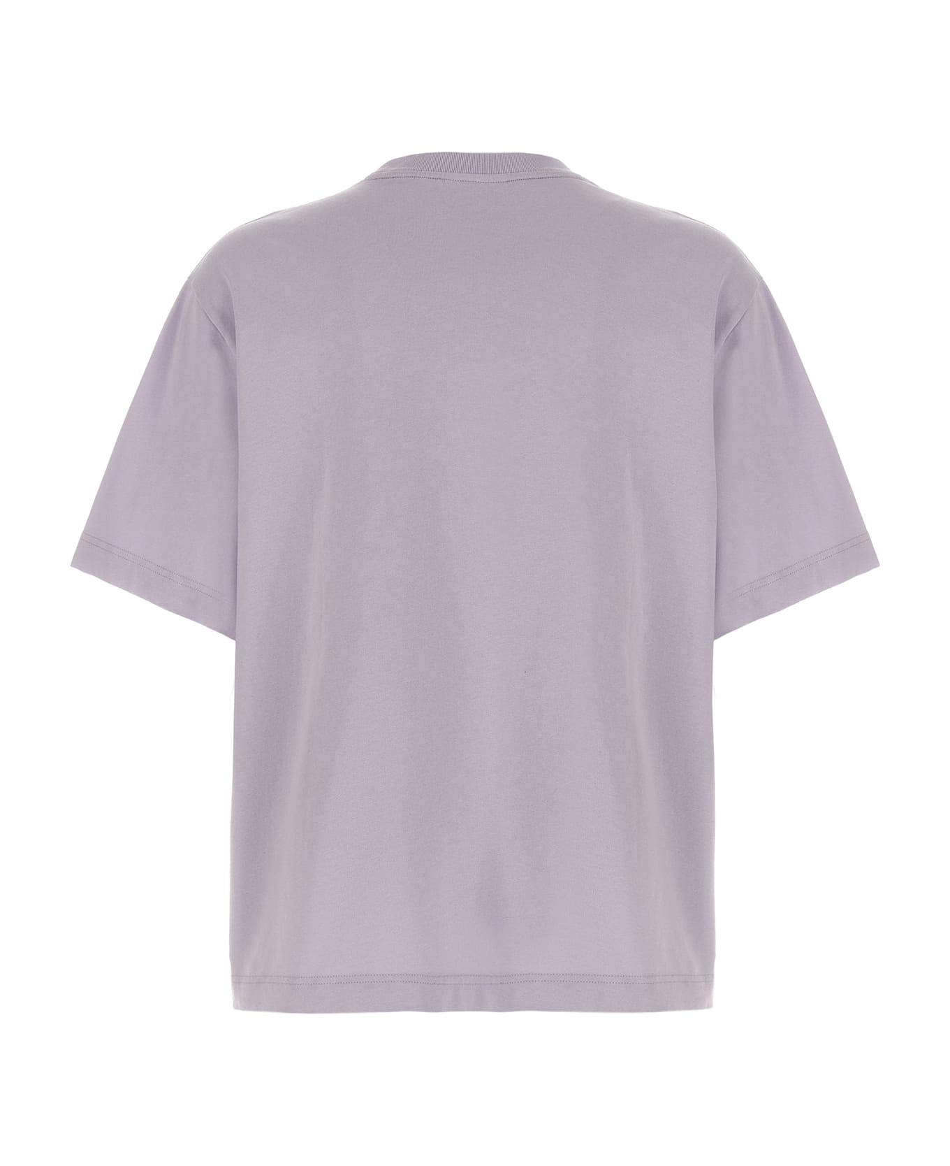 Maison Kitsuné 
bold Fox Head
 T-shirt - Purple
