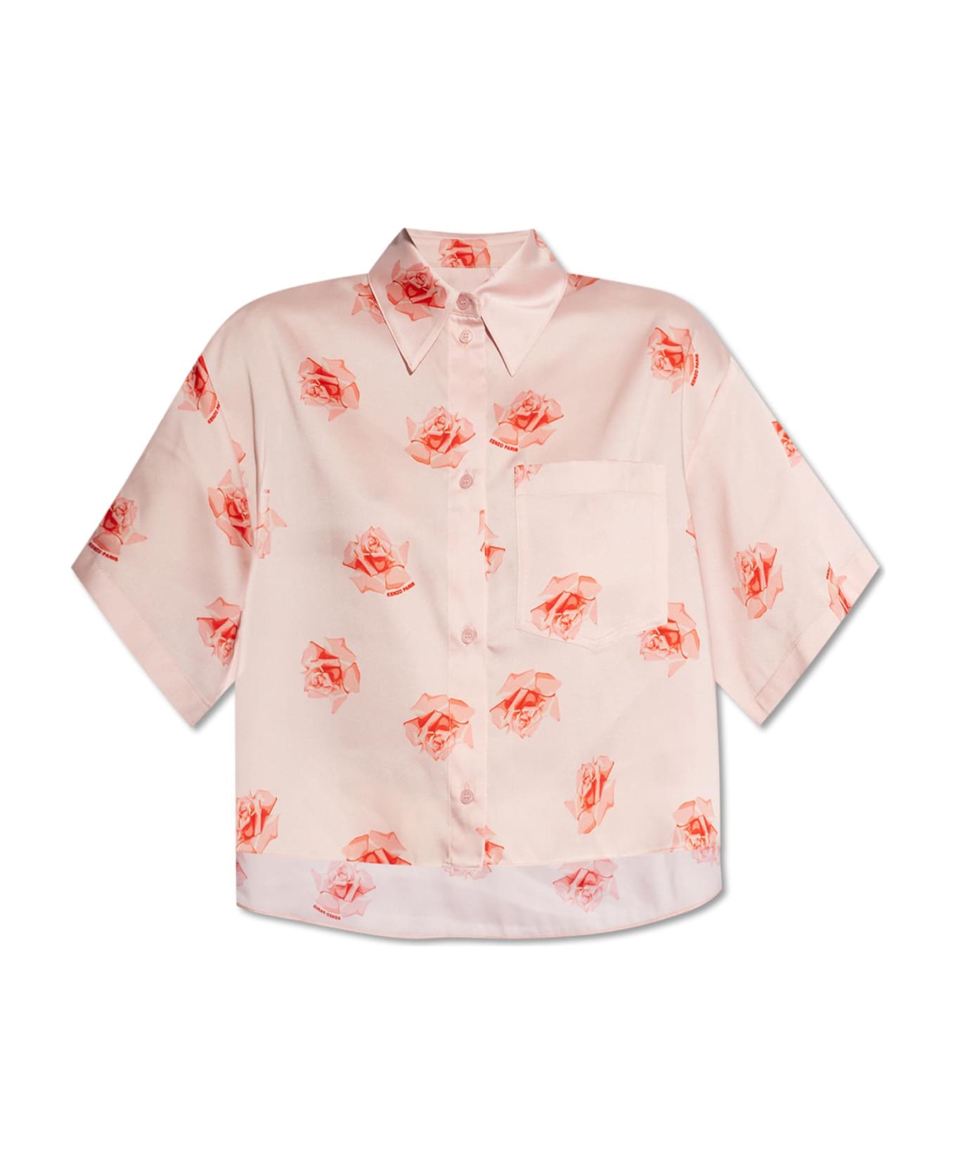 Kenzo Cropped Shirt - Rosa