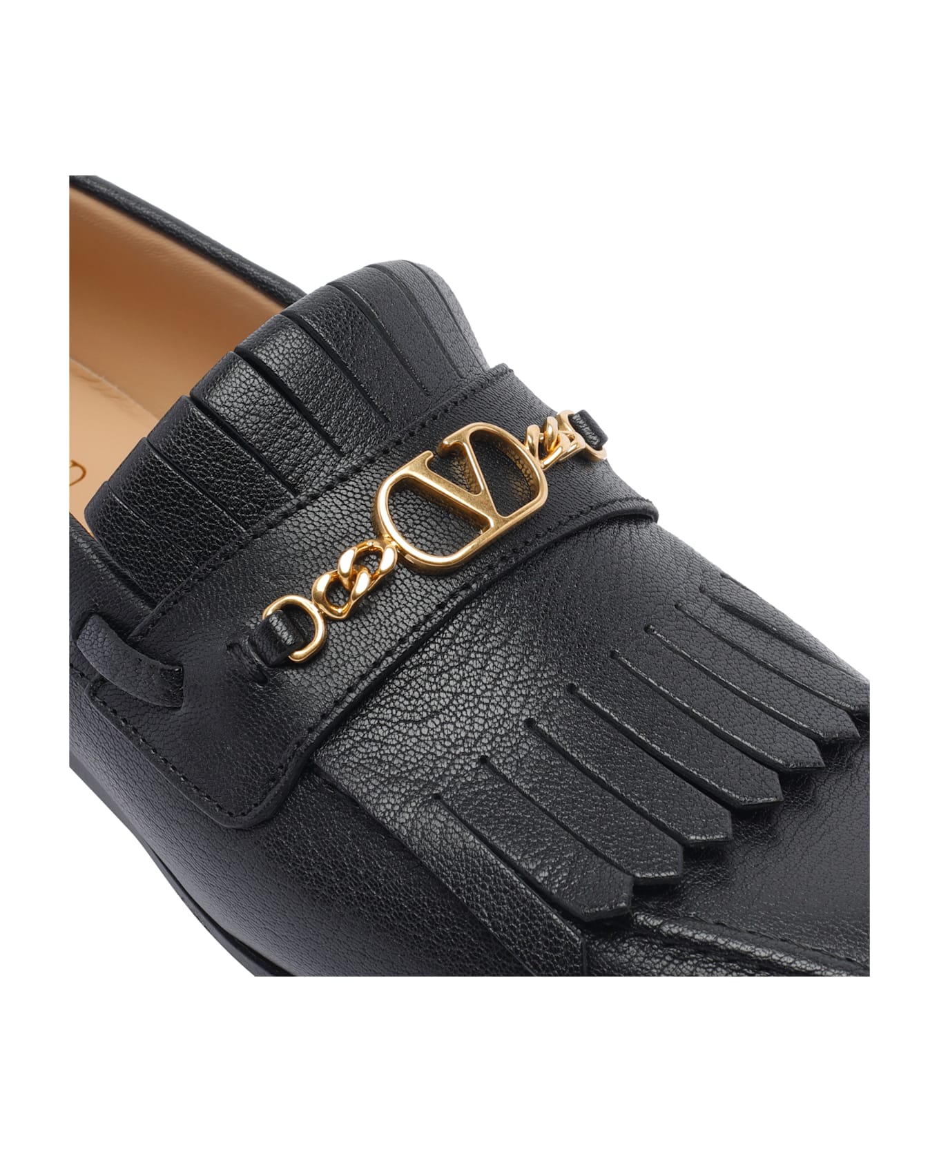 Valentino Garavani Vlogo Signature Loafers - Black